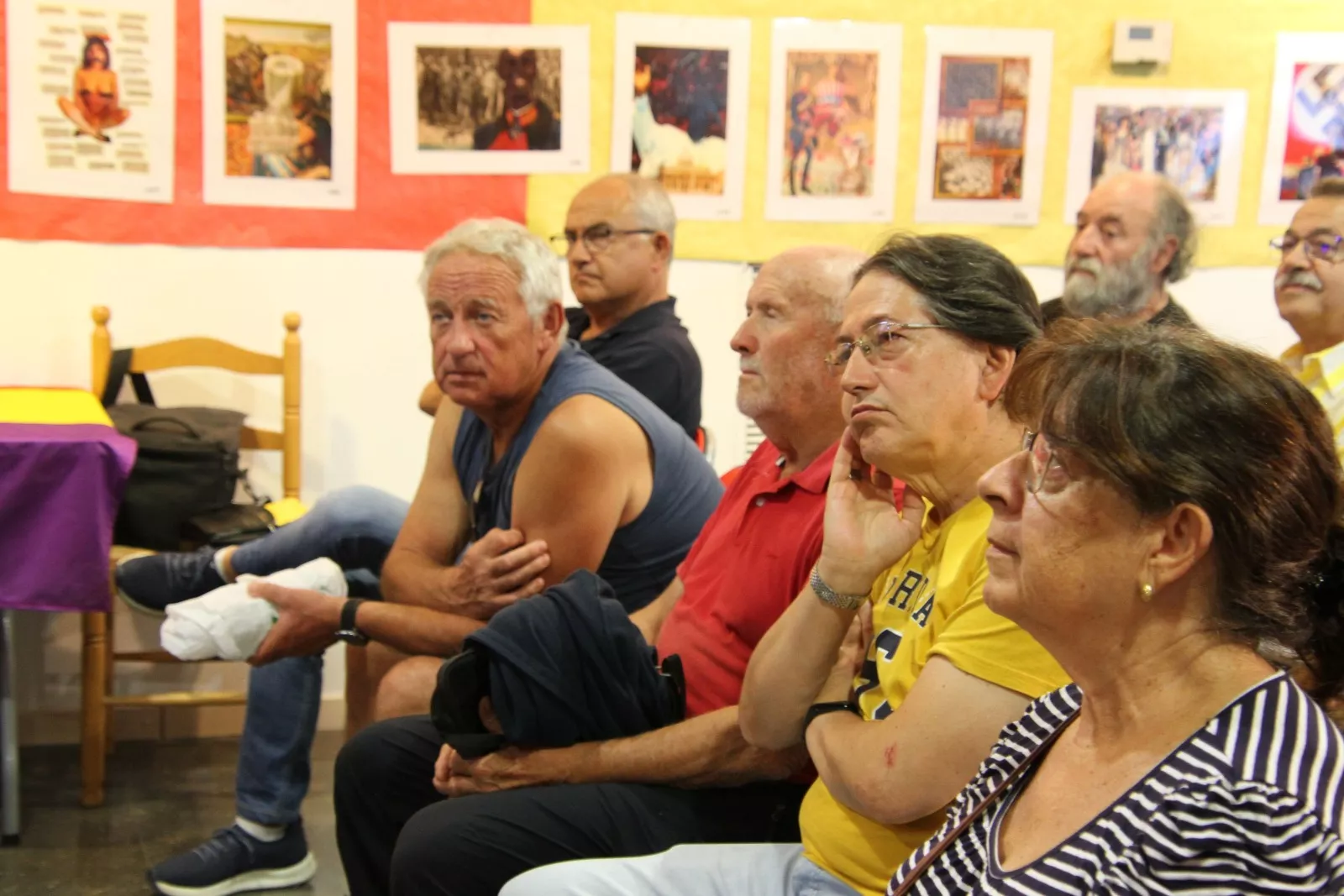 Carlos A. Migliaccio en el CRMAHU. Foto Carlos Neofato