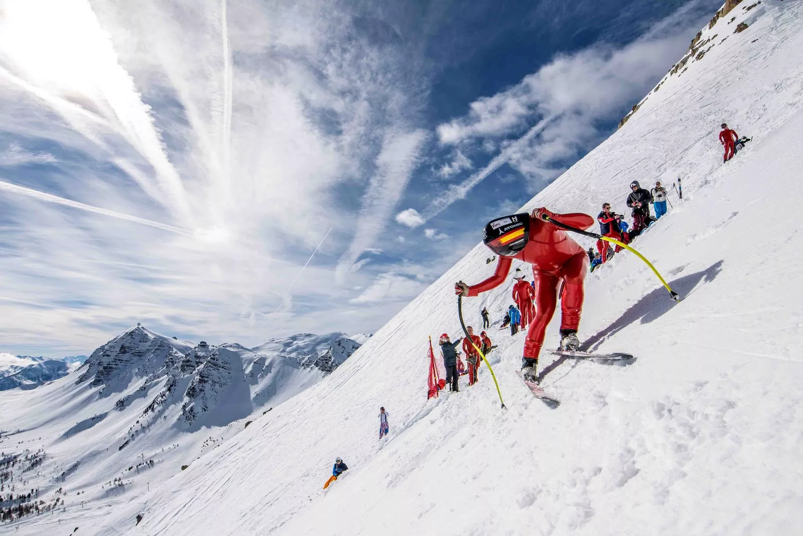 El esquí de velocidad es como la fórmula uno.