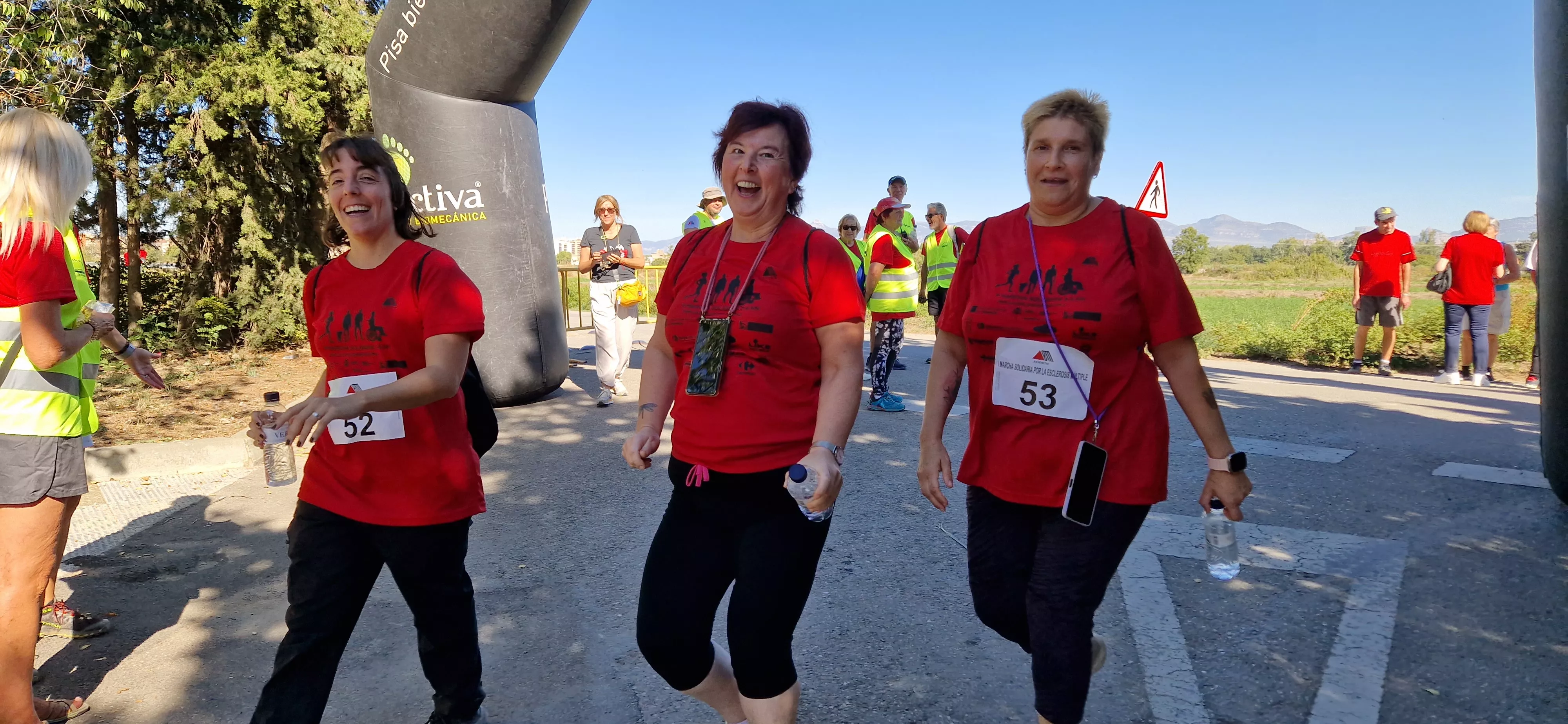 I Marcha por la Esclerosis Múltiple en Huesca. Foto Myriam Martínez 