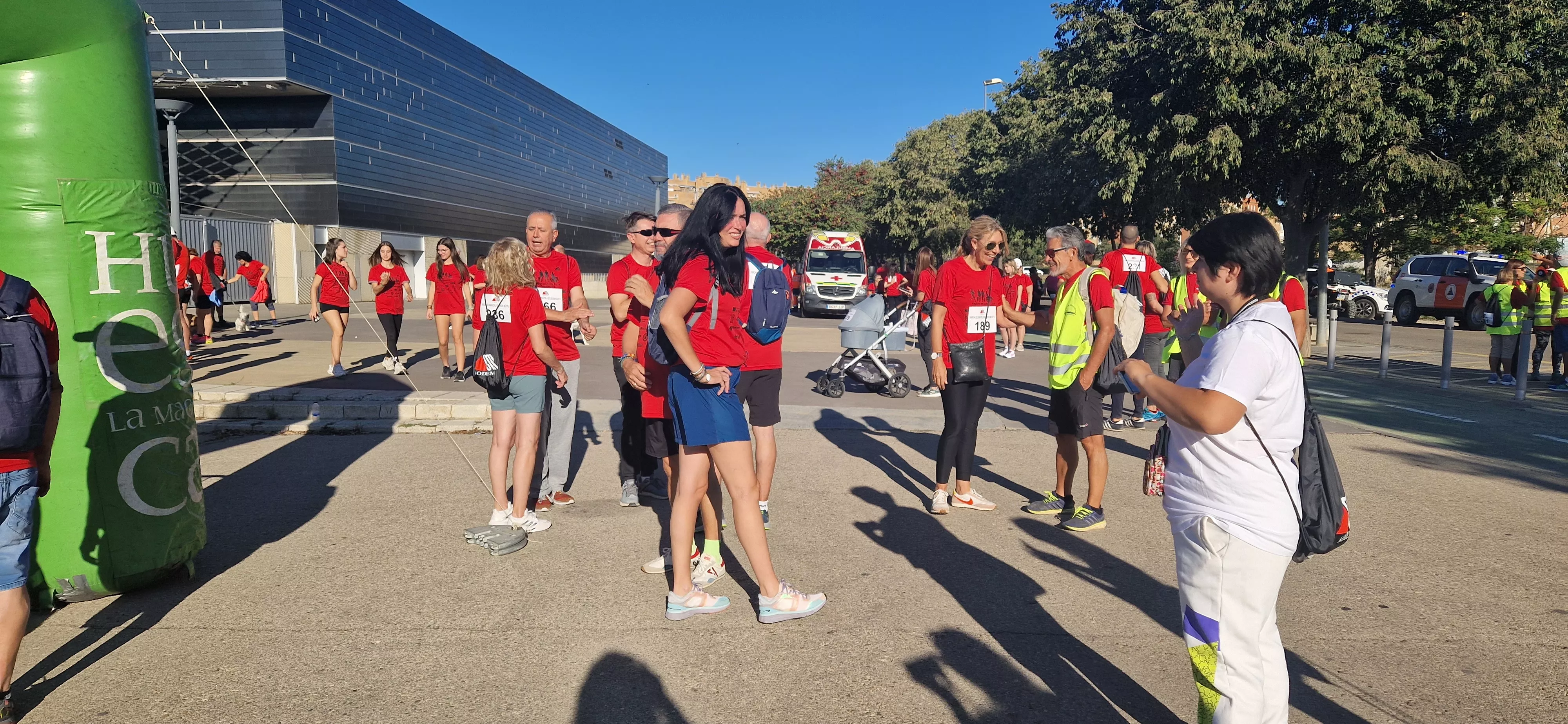 I Marcha por la Esclerosis Múltiple en Huesca. Foto Myriam Martínez 