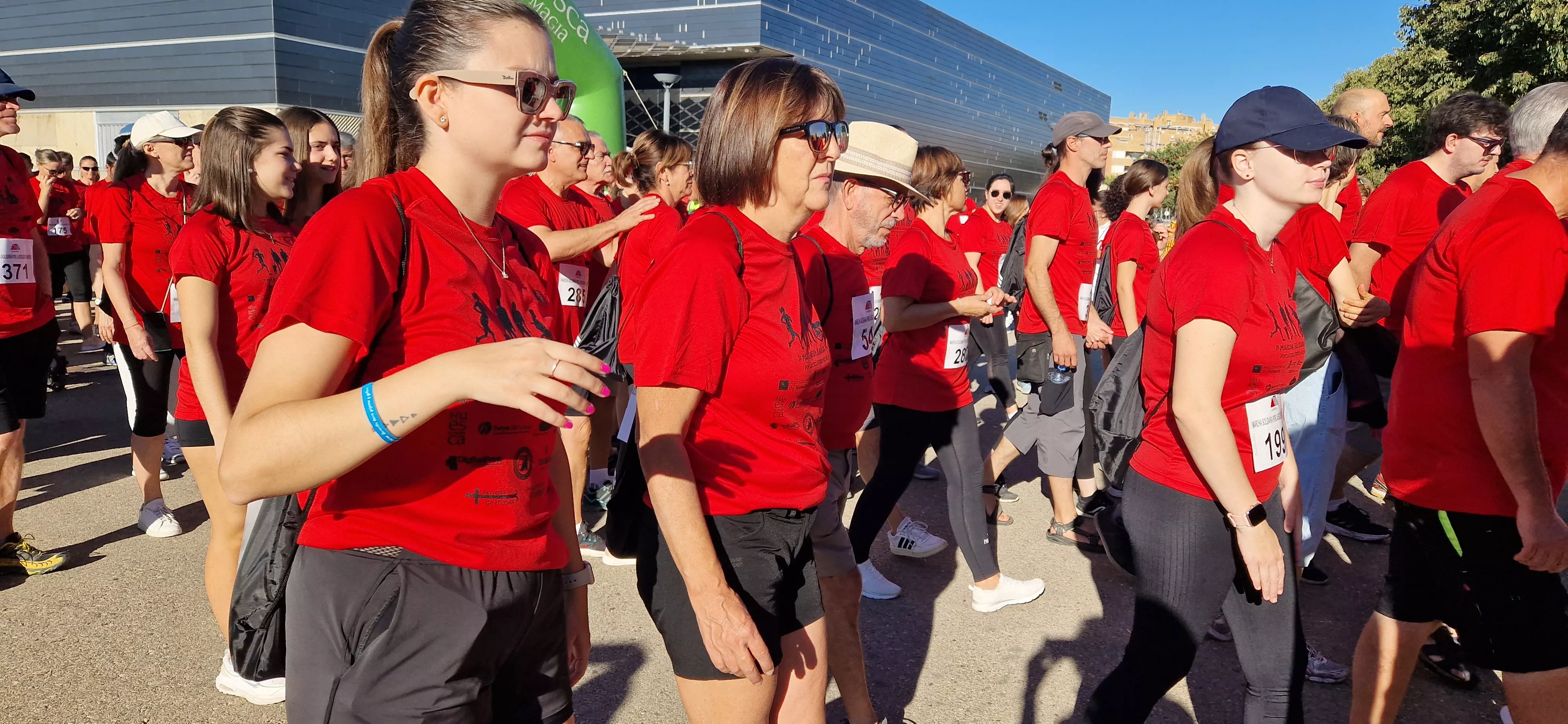 I Marcha por la Esclerosis Múltiple en Huesca. Foto Myriam Martínez 