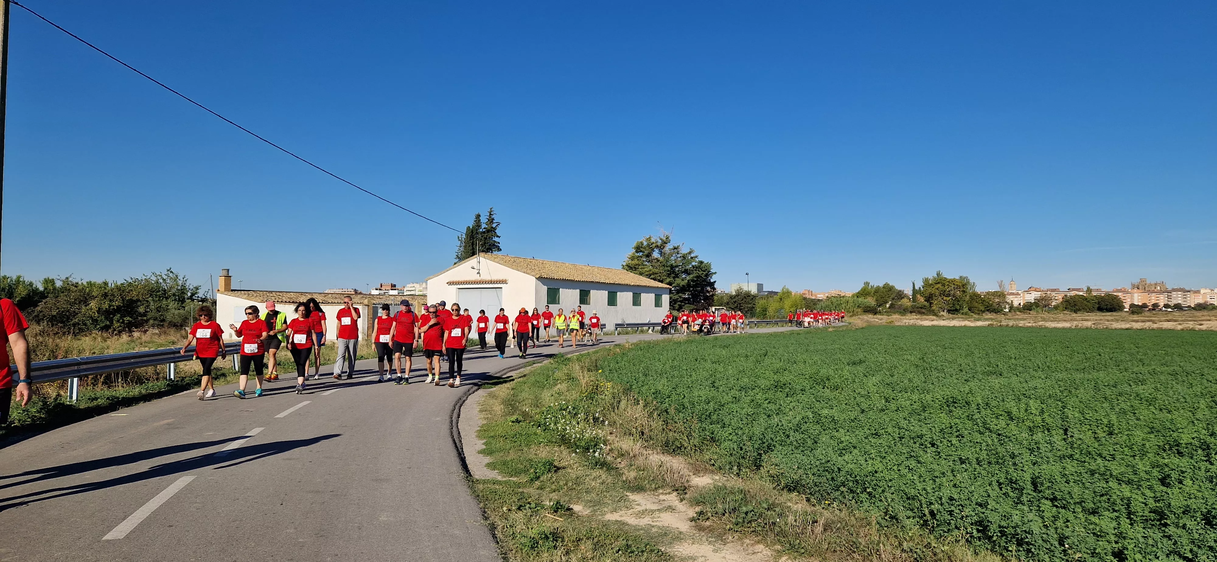 I Marcha por la Esclerosis Múltiple en Huesca. Foto Myriam Martínez 