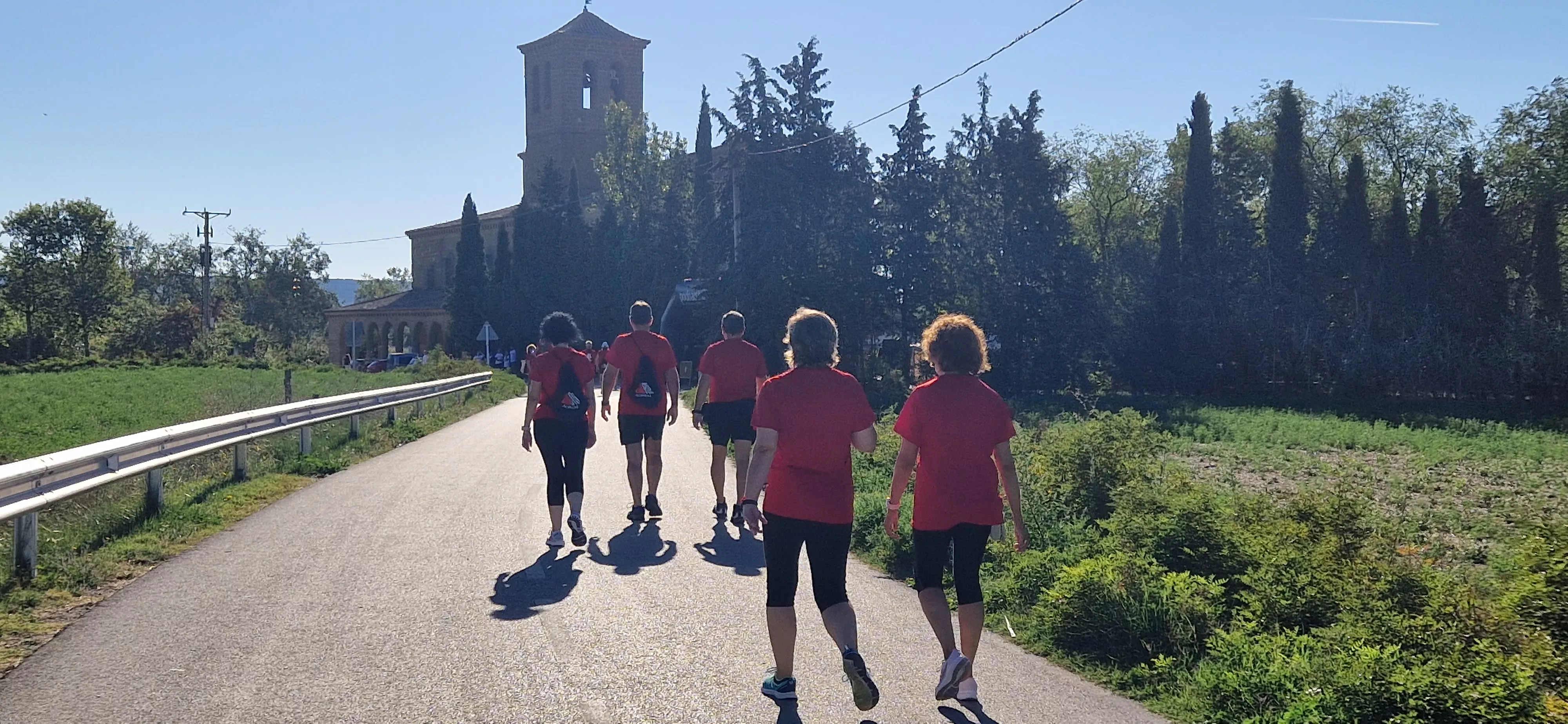I Marcha por la Esclerosis Múltiple en Huesca. Foto Myriam Martínez 