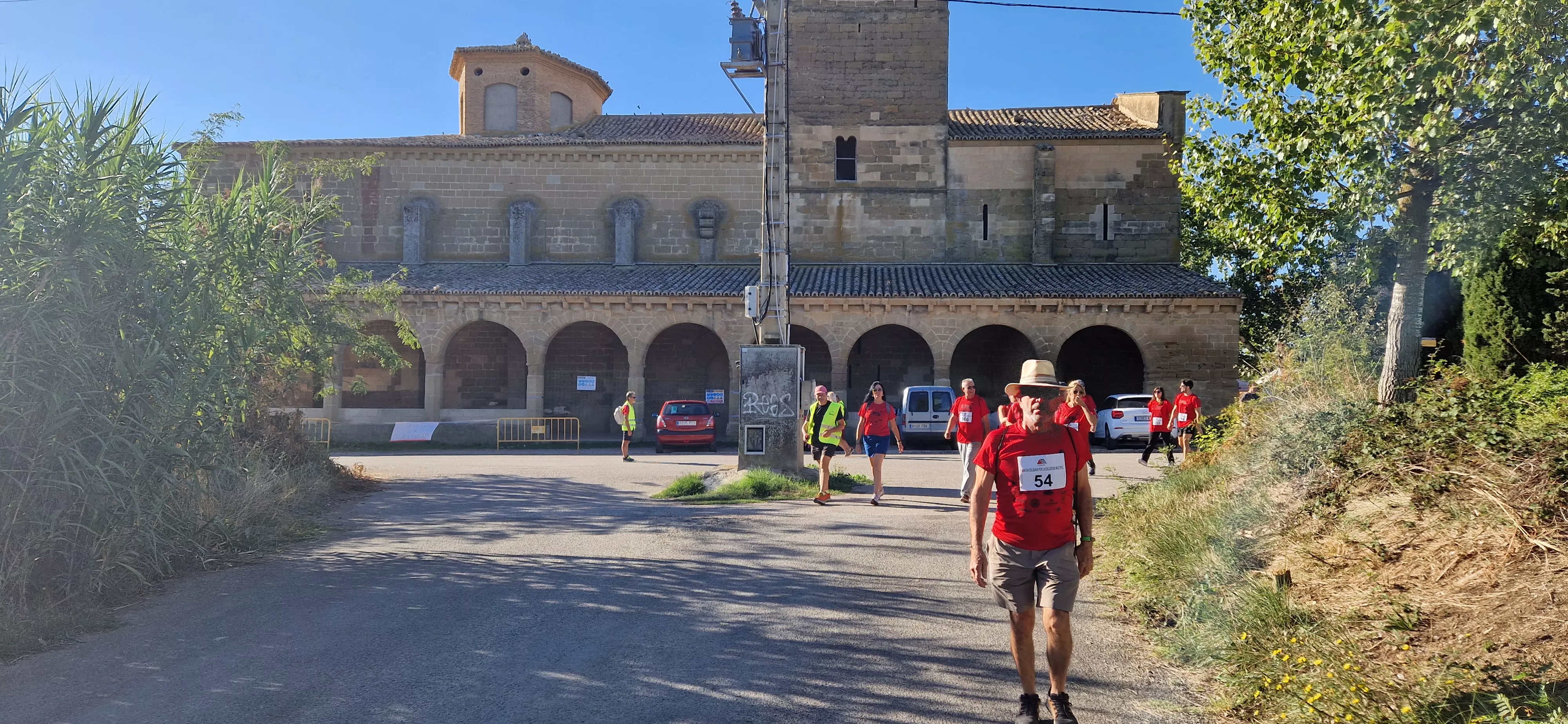 I Marcha por la Esclerosis Múltiple en Huesca. Foto Myriam Martínez 