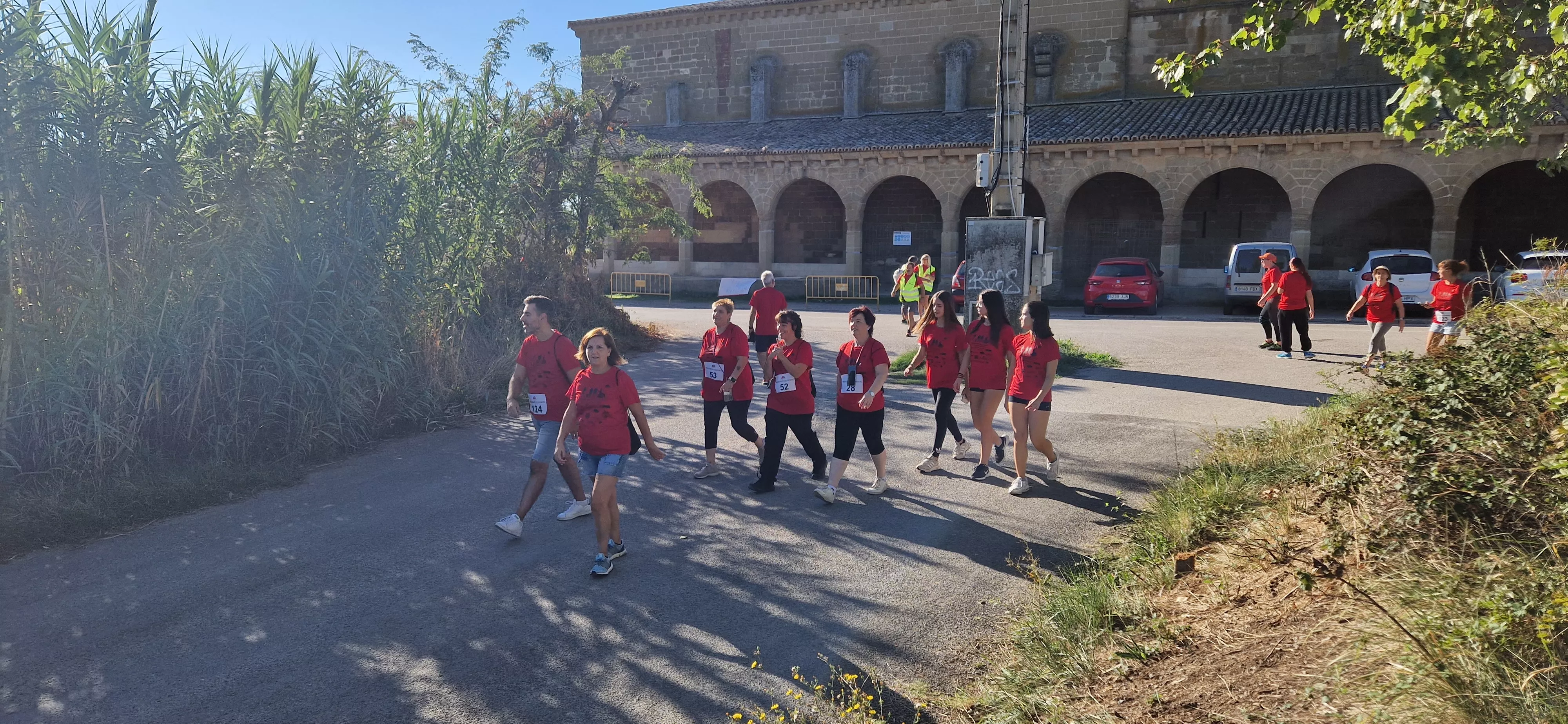 I Marcha por la Esclerosis Múltiple en Huesca. Foto Myriam Martínez 