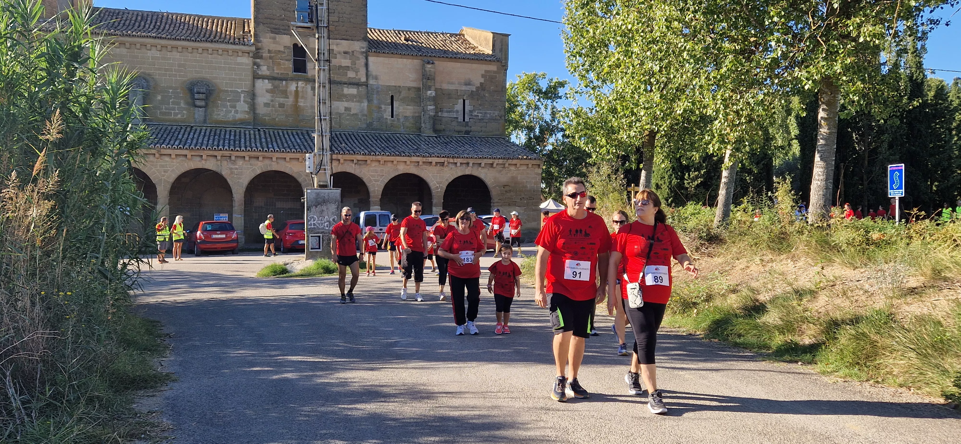 I Marcha por la Esclerosis Múltiple en Huesca. Foto Myriam Martínez 