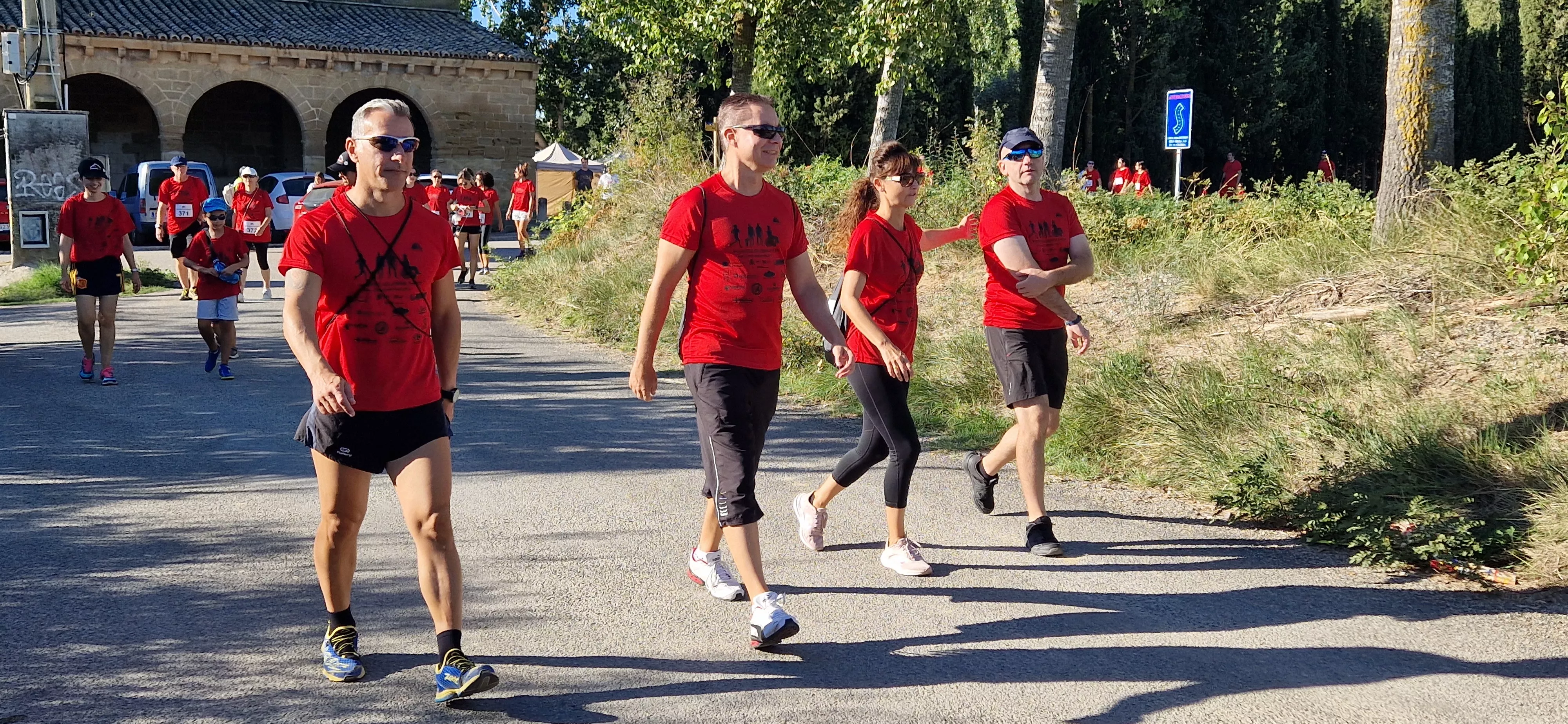 I Marcha por la Esclerosis Múltiple en Huesca. Foto Myriam Martínez 
