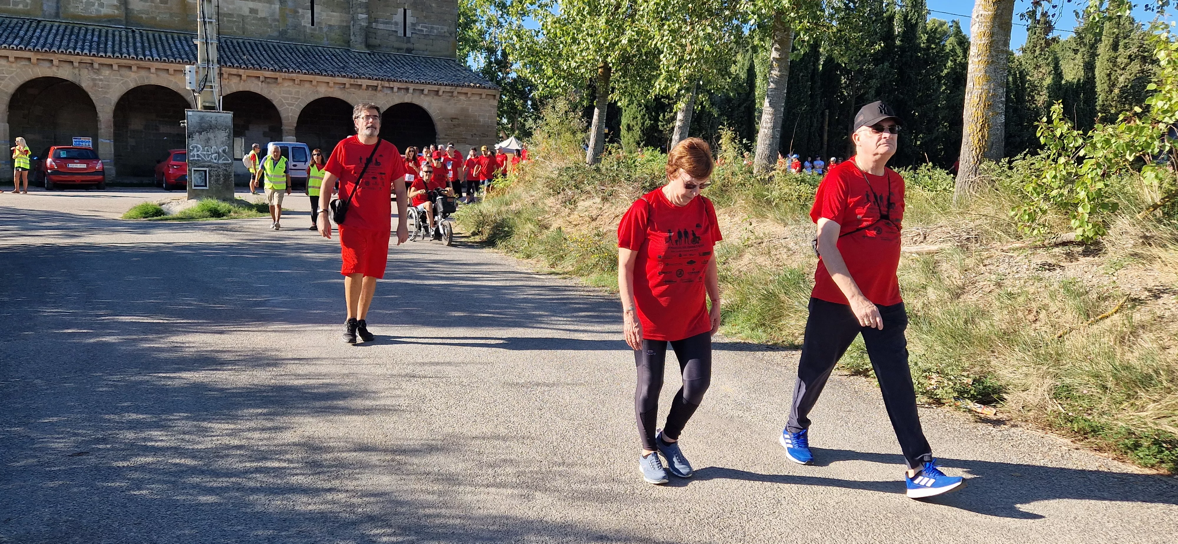 I Marcha por la Esclerosis Múltiple en Huesca. Foto Myriam Martínez 