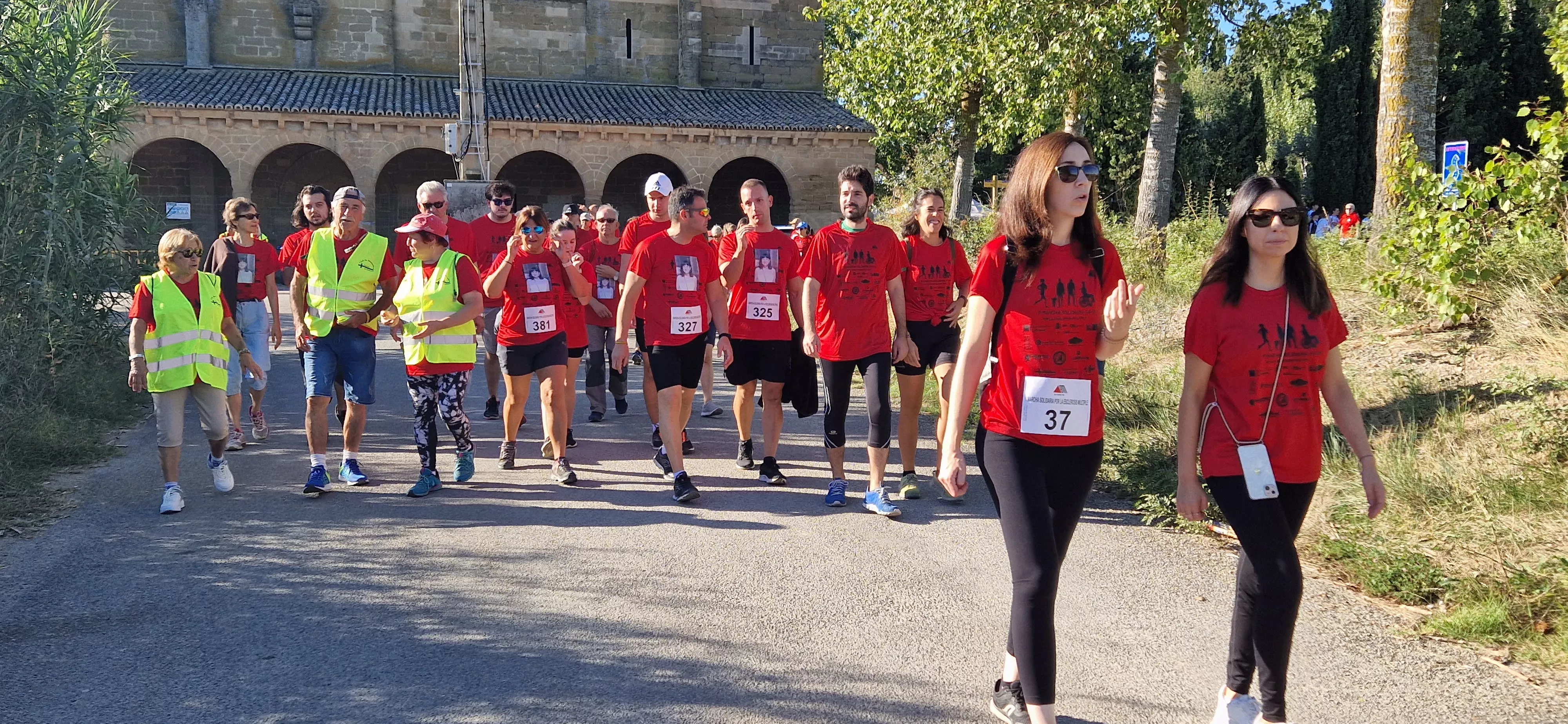 Marcha por la Esclerosis Múltiple en Huesca. Foto Myriam Martínez Marcha por la Esclerosis Múltiple en Huesca. Foto Myriam Martínez