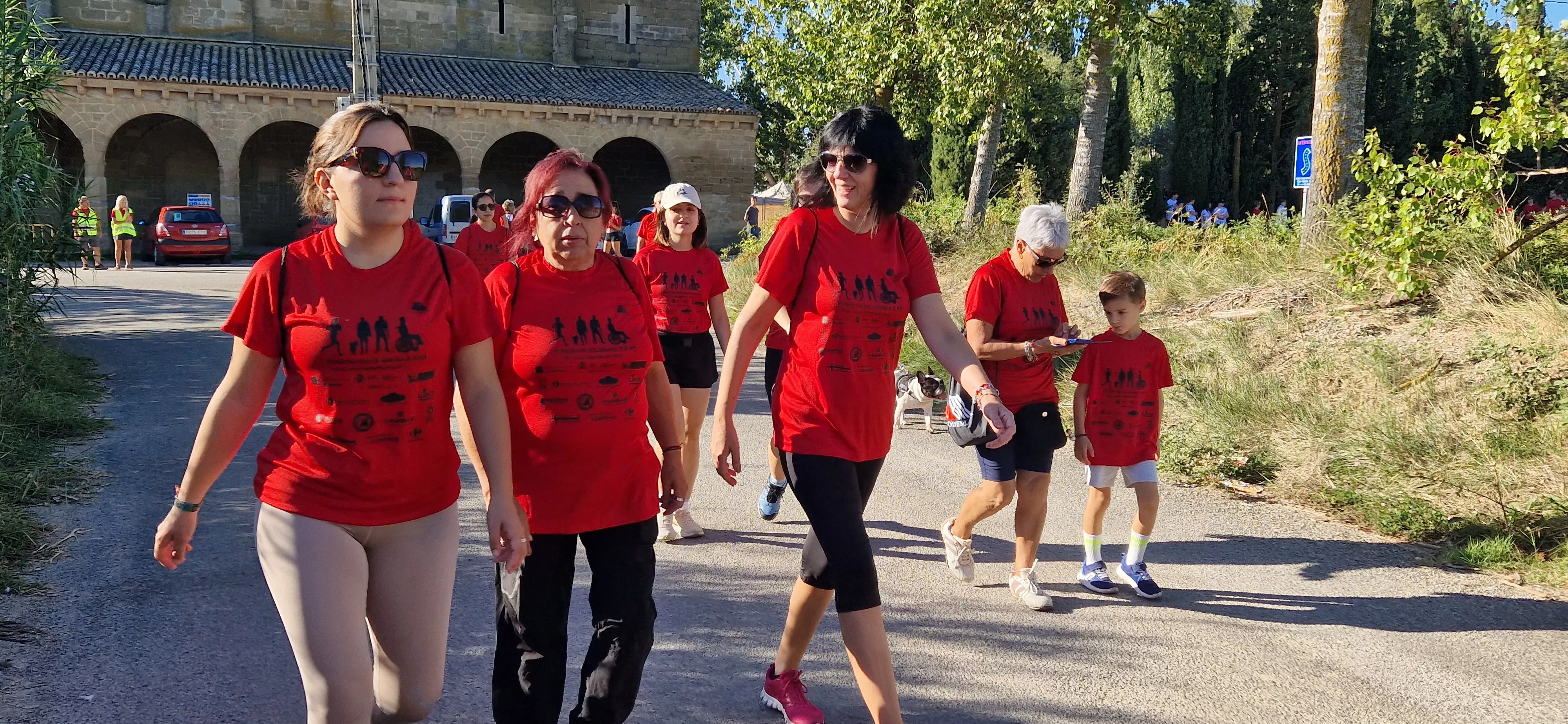 I Marcha por la Esclerosis Múltiple en Huesca. Foto Myriam Martínez 