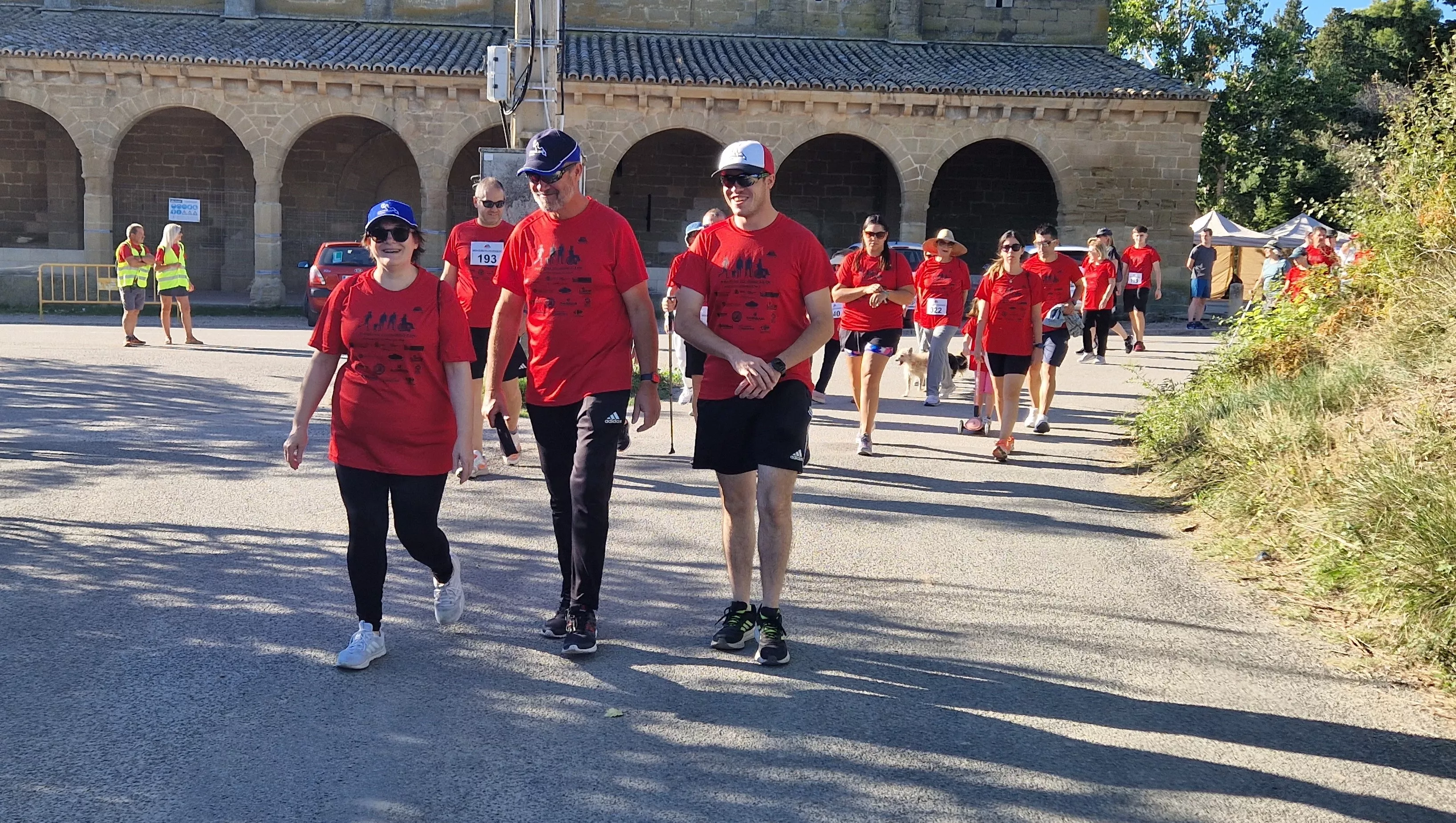 I Marcha por la Esclerosis Múltiple en Huesca. Foto Myriam Martínez 
