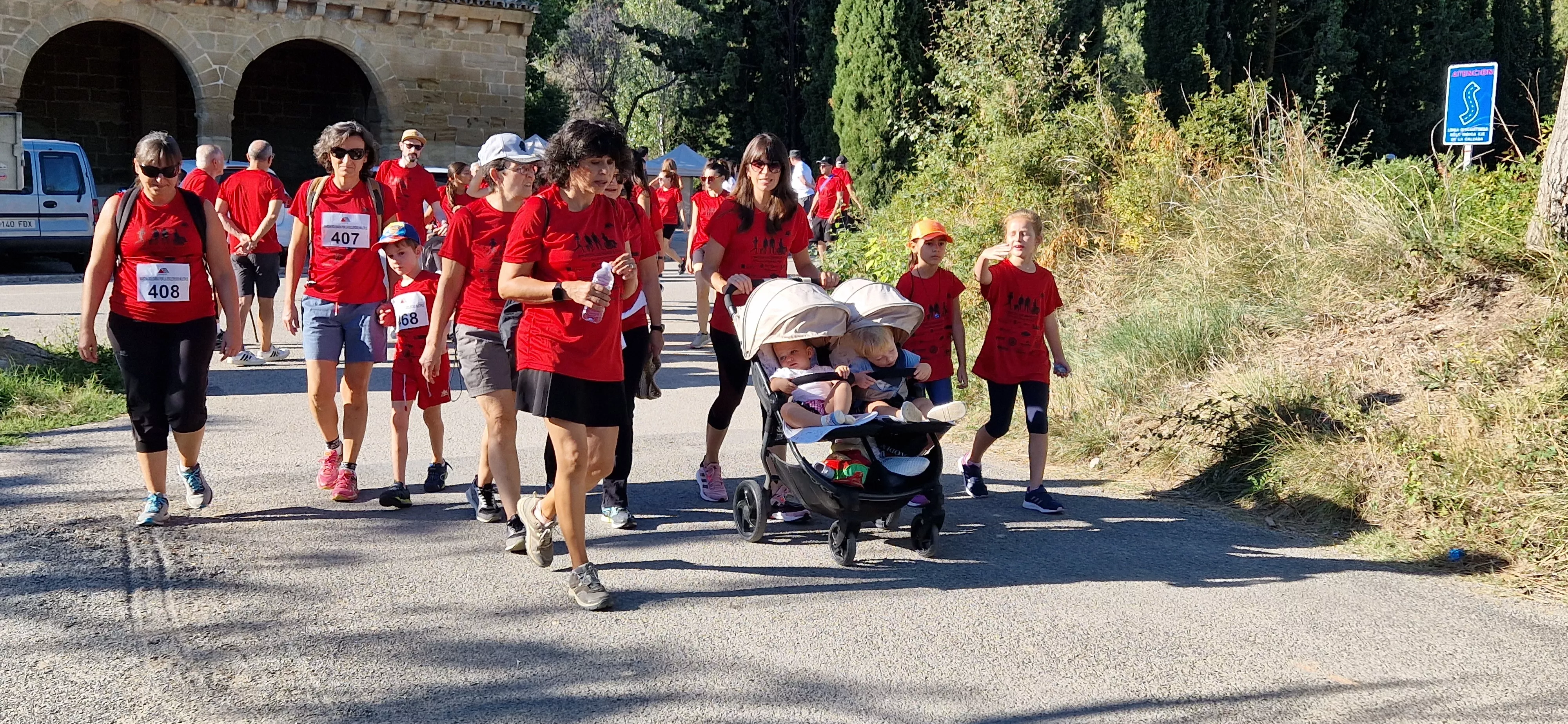I Marcha por la Esclerosis Múltiple en Huesca. Foto Myriam Martínez 