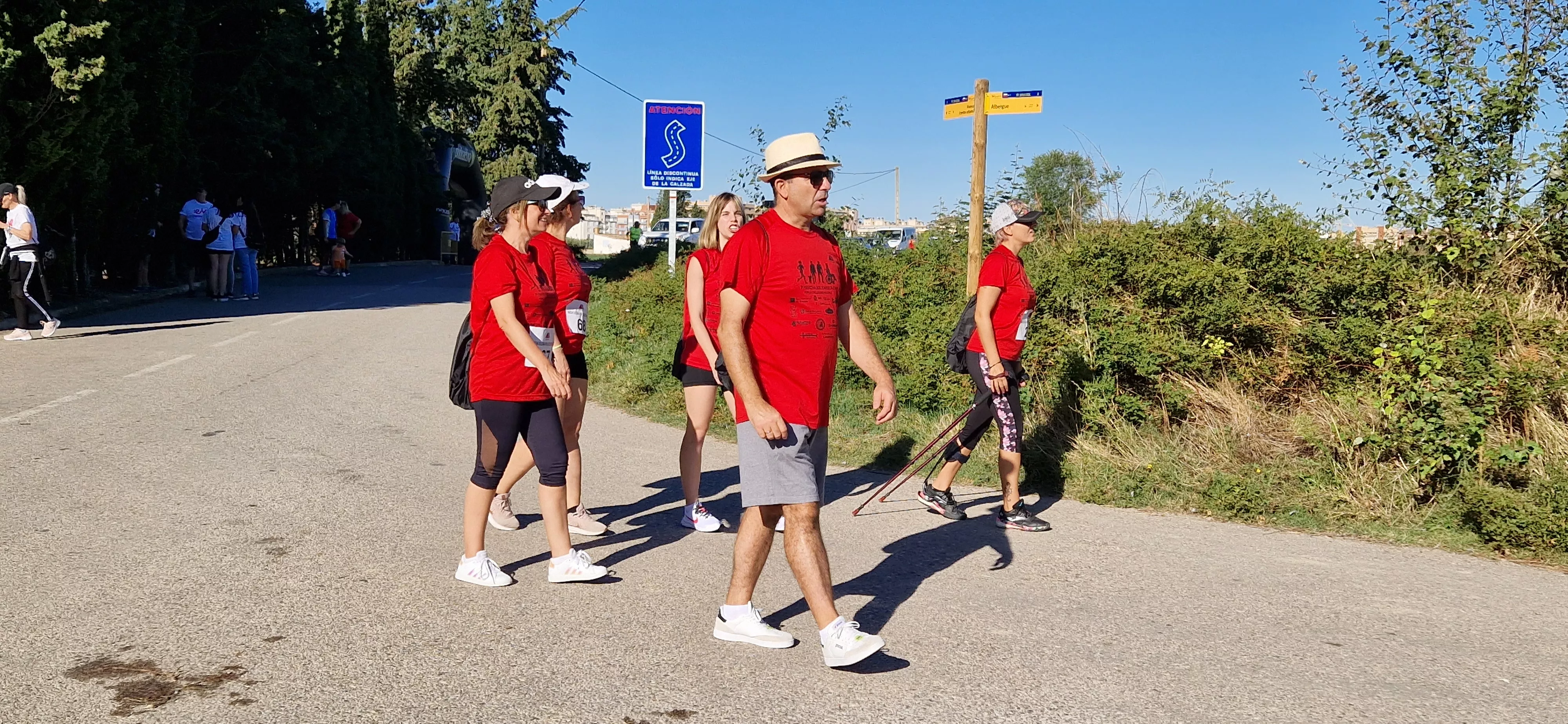 I Marcha por la Esclerosis Múltiple en Huesca. Foto Myriam Martínez 