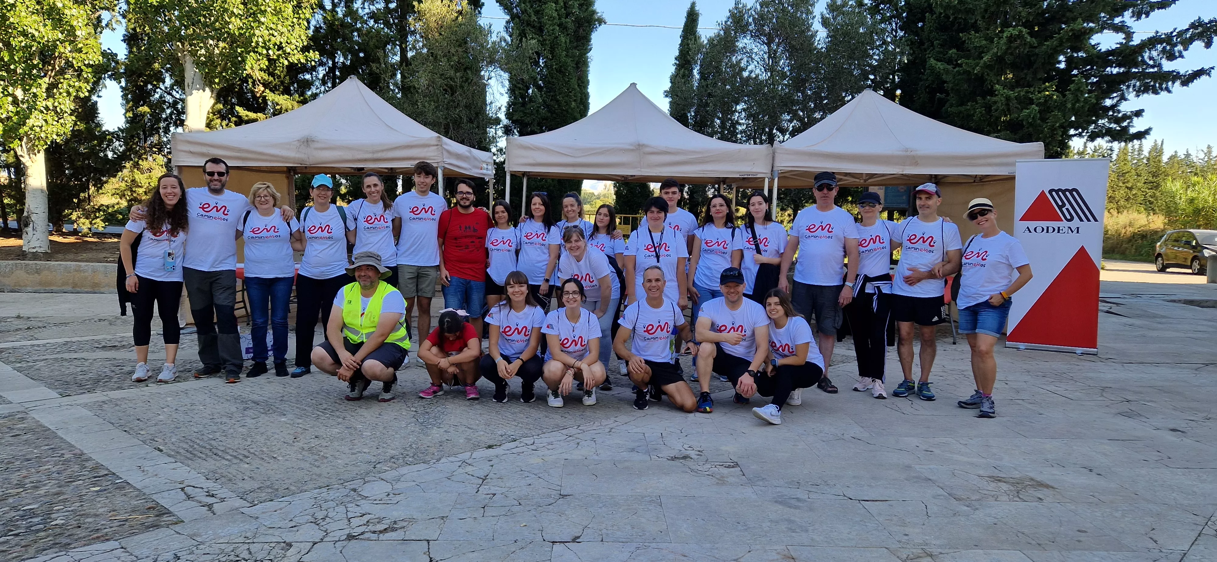 I Marcha por la Esclerosis Múltiple en Huesca. Foto Myriam Martínez 