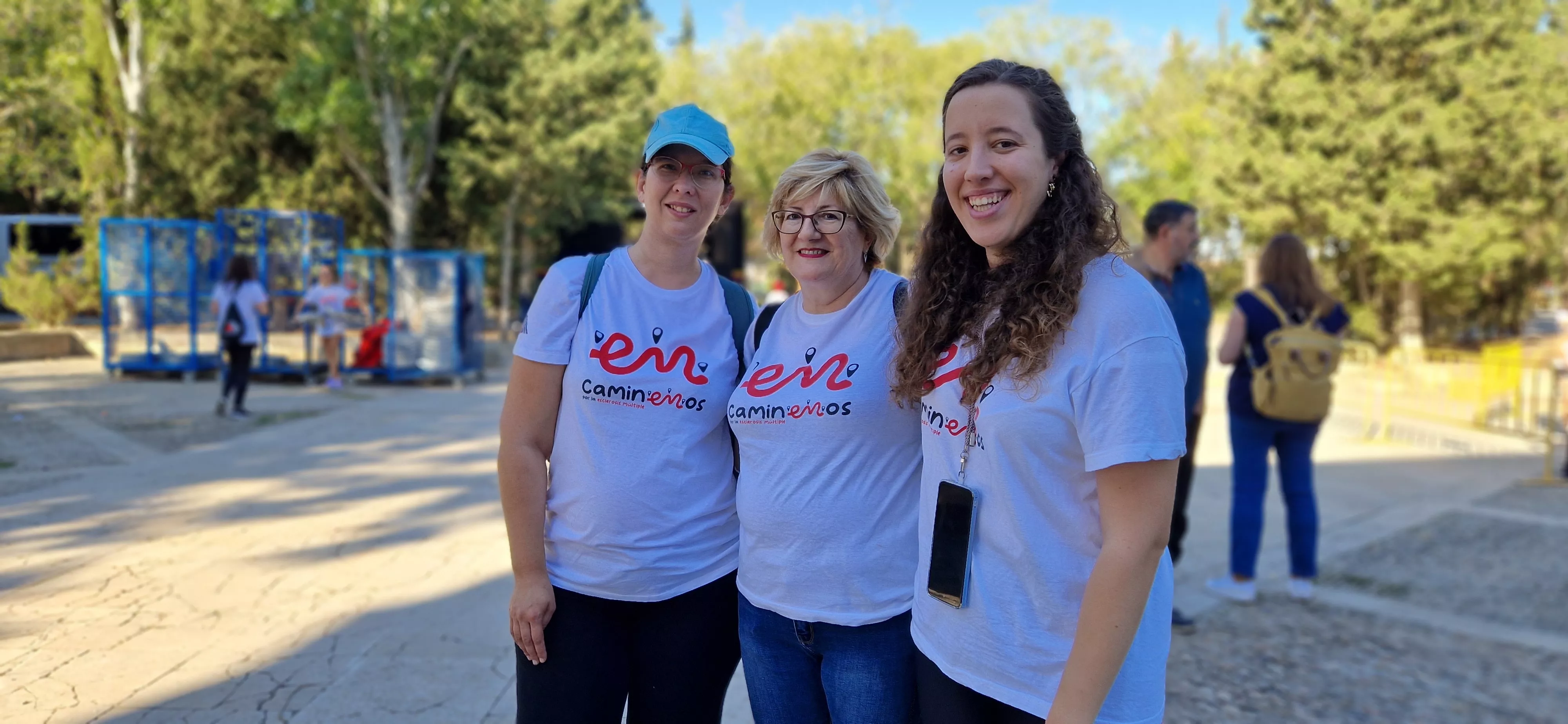 I Marcha por la Esclerosis Múltiple en Huesca. Foto Myriam Martínez 