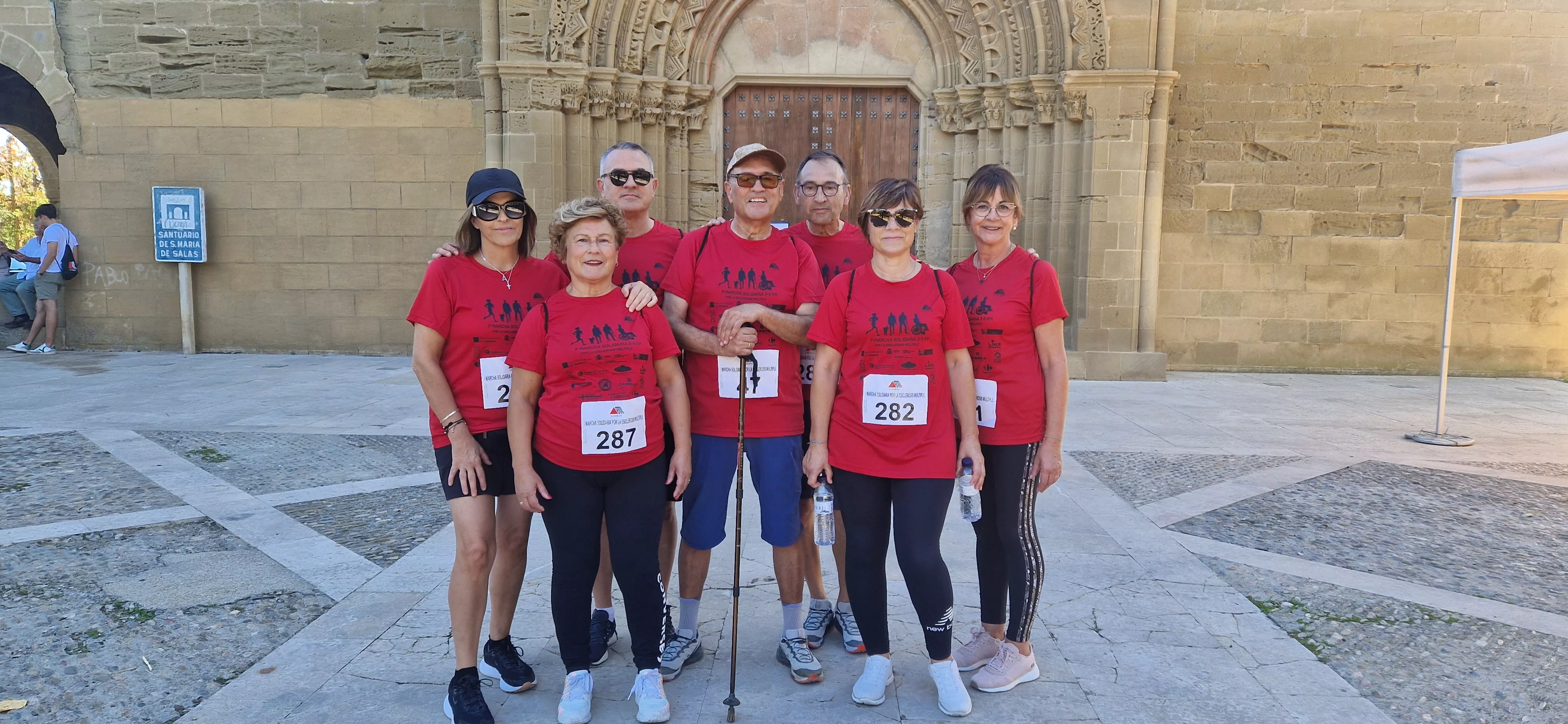 I Marcha por la Esclerosis Múltiple en Huesca. Foto Myriam Martínez 