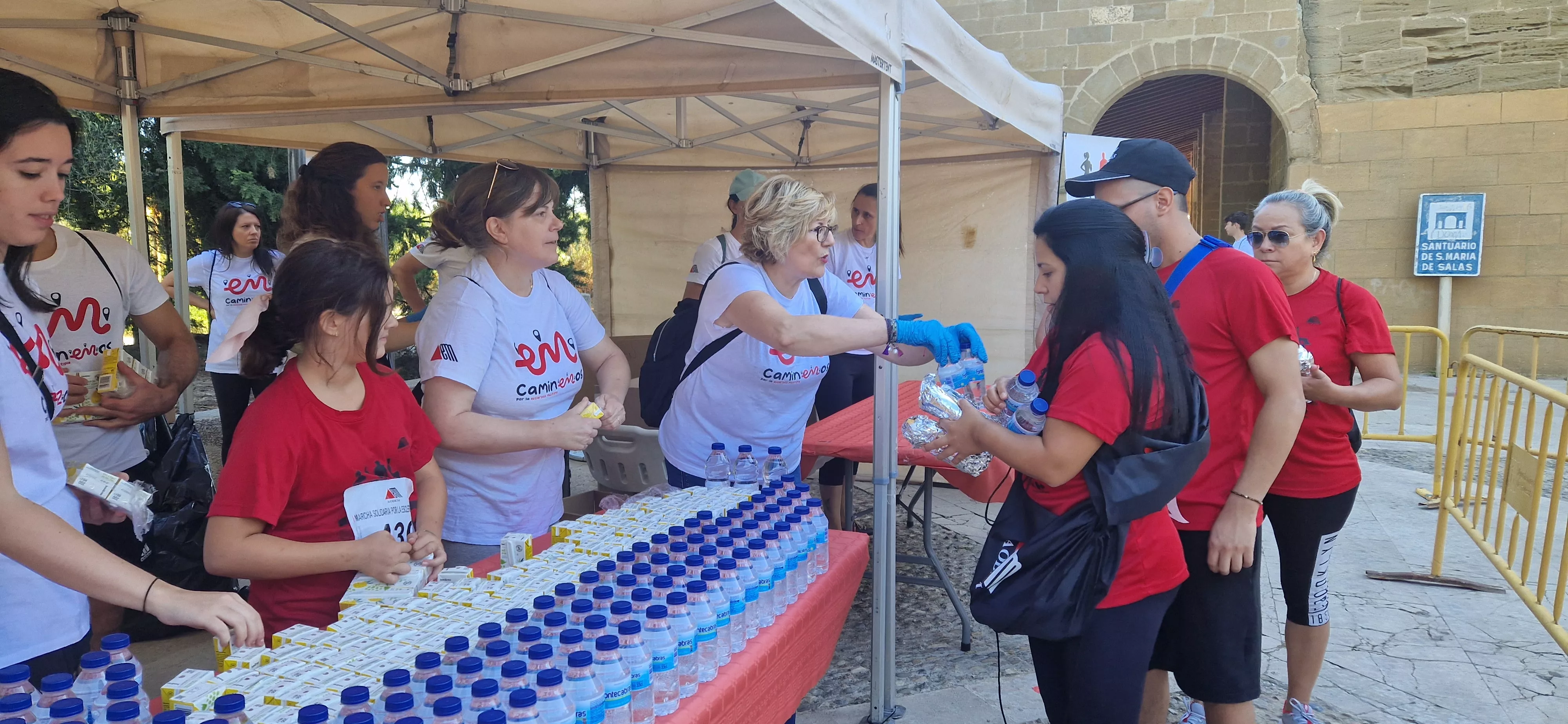 I Marcha por la Esclerosis Múltiple en Huesca. Foto Myriam Martínez 