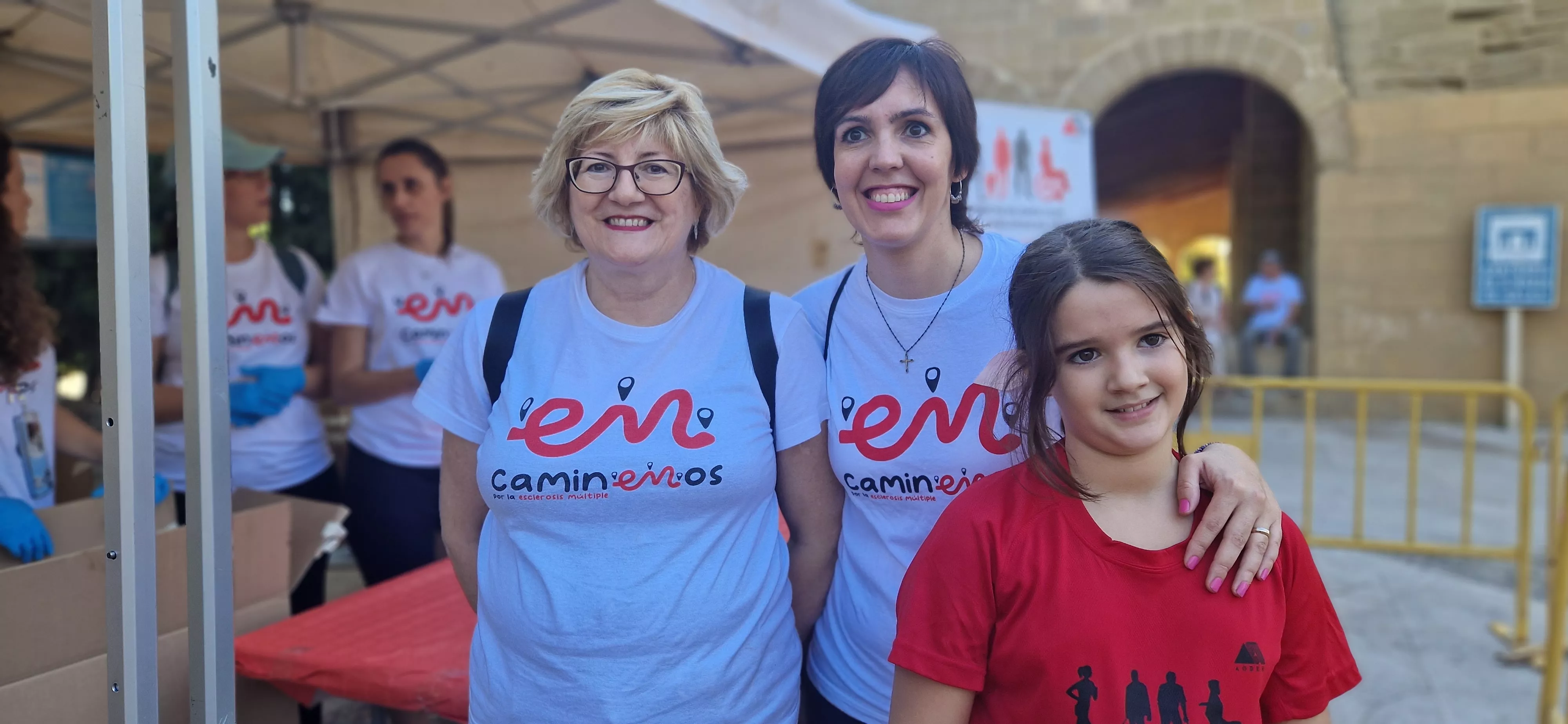 I Marcha por la Esclerosis Múltiple en Huesca. Foto Myriam Martínez 