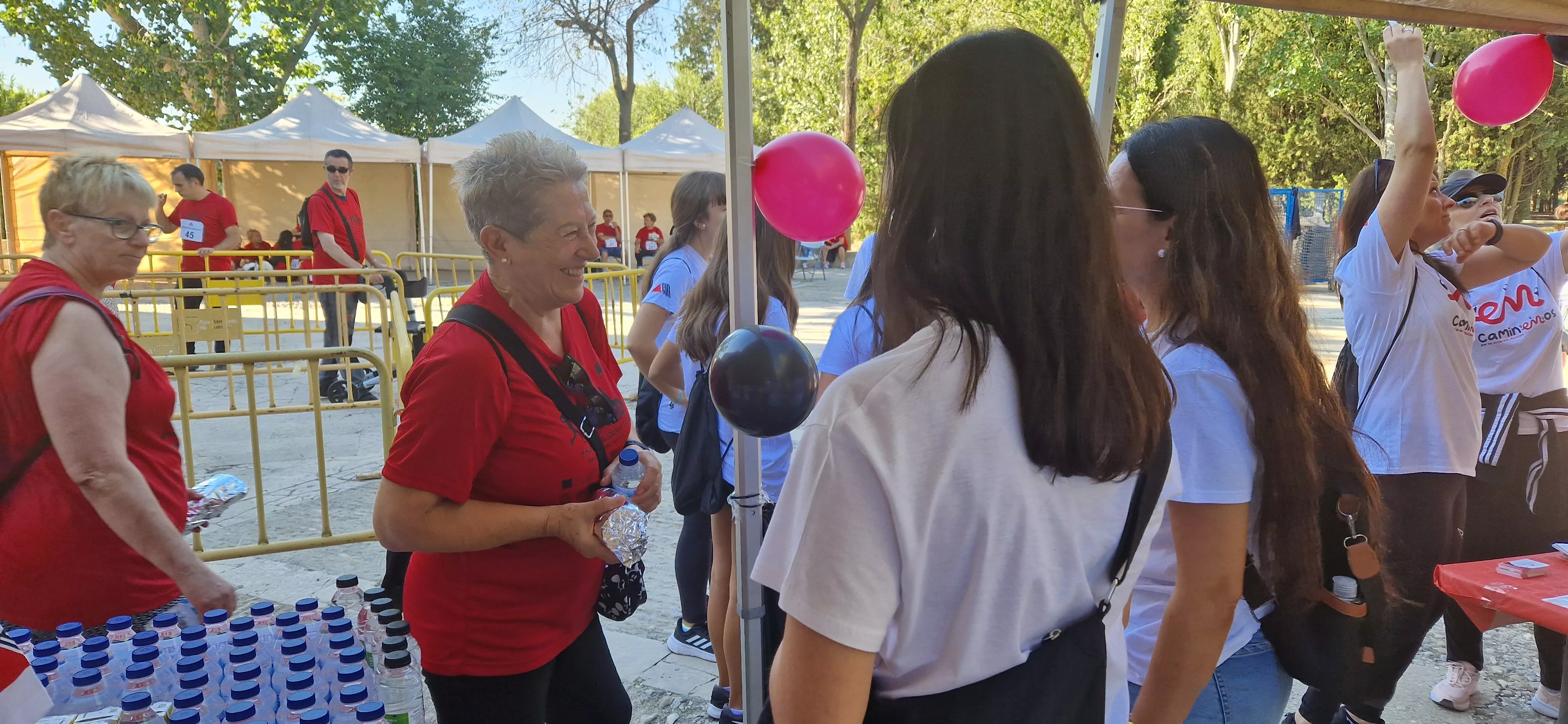 I Marcha por la Esclerosis Múltiple en Huesca. Foto Myriam Martínez 