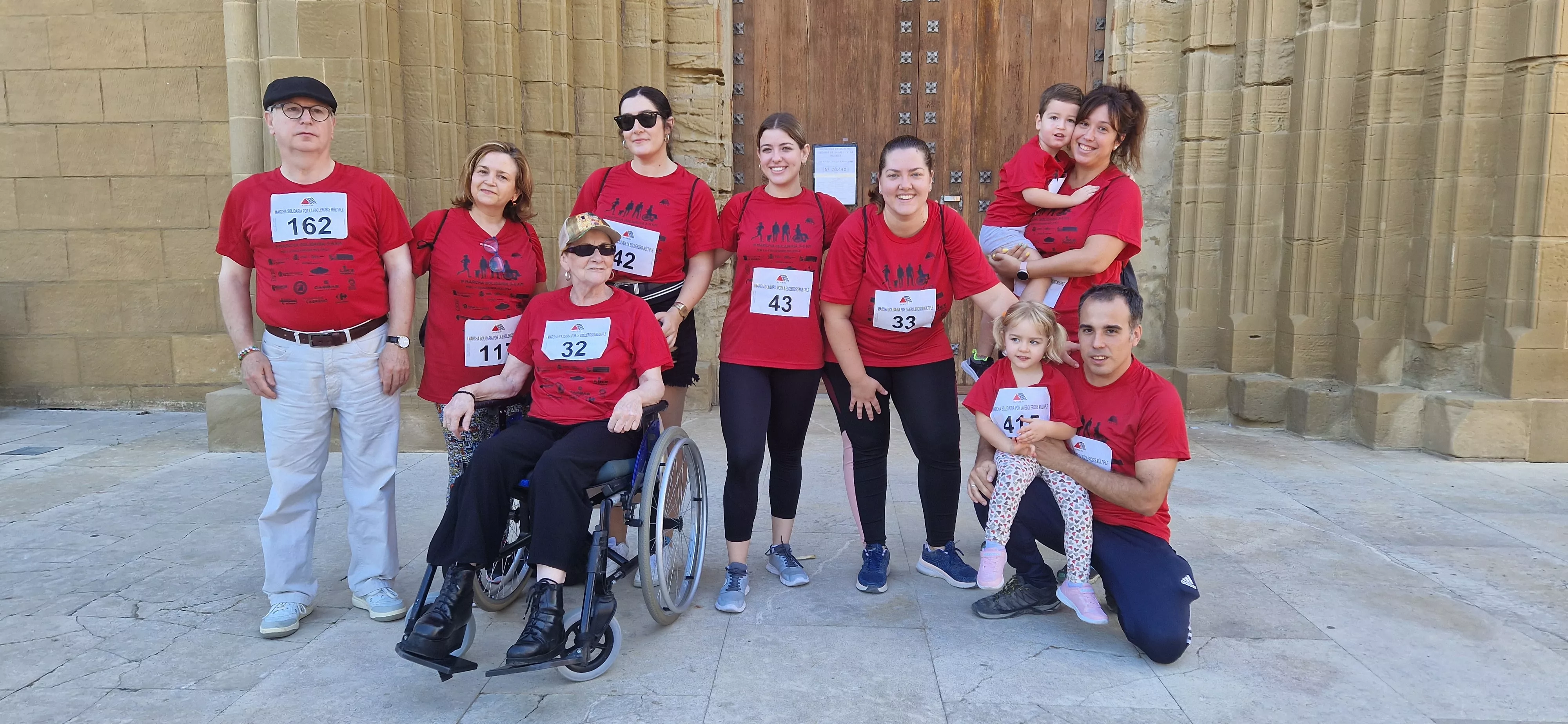 I Marcha por la Esclerosis Múltiple en Huesca. Foto Myriam Martínez 