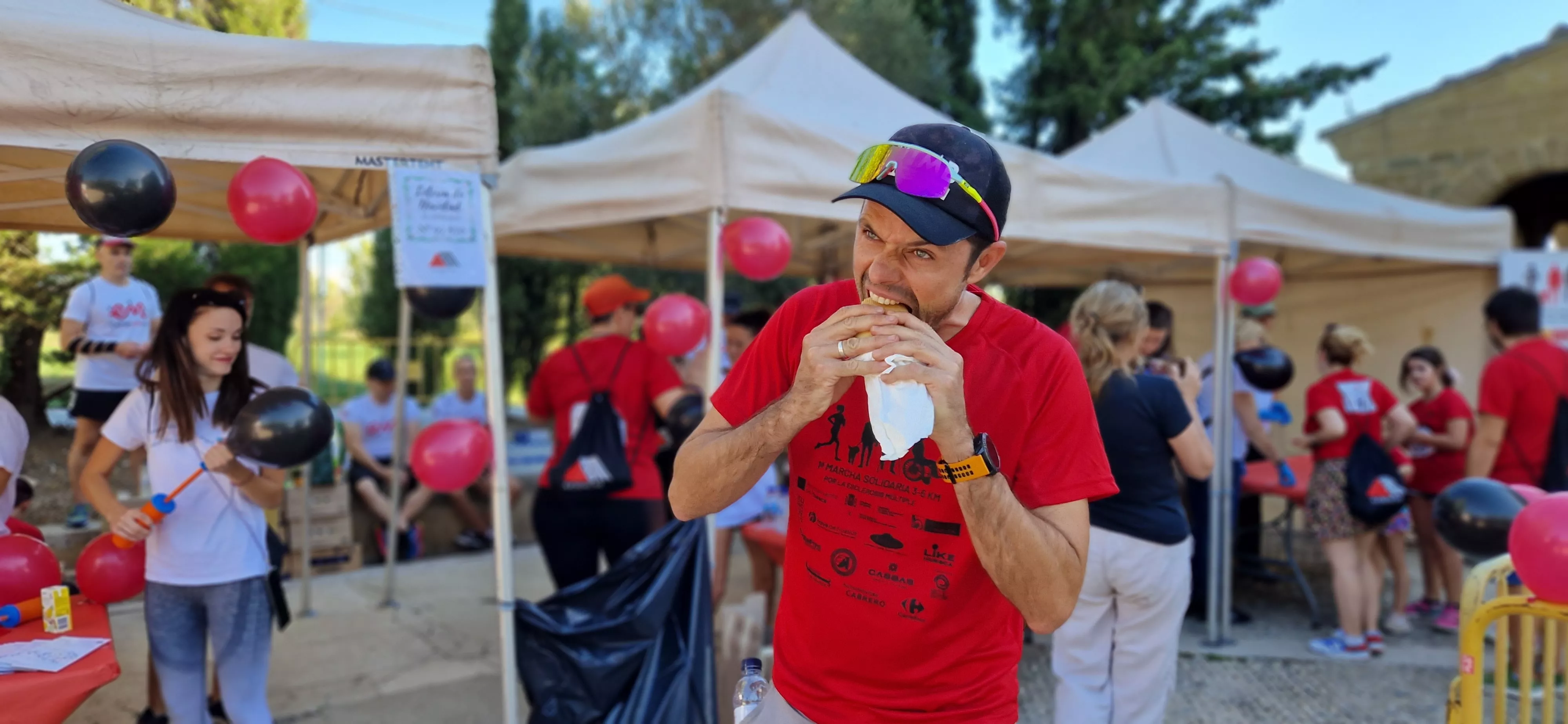 I Marcha por la Esclerosis Múltiple en Huesca. Foto Myriam Martínez 