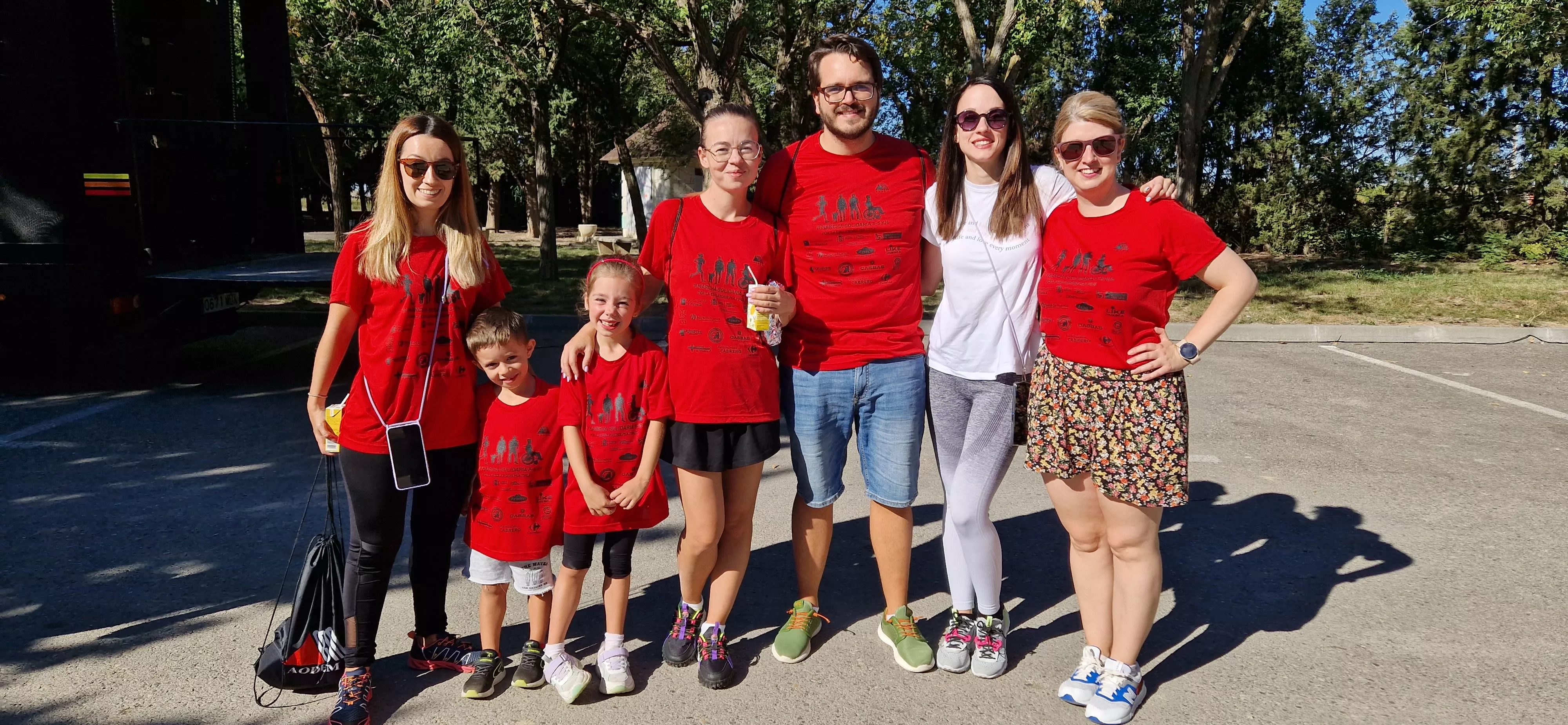 I Marcha por la Esclerosis Múltiple en Huesca. Foto Myriam Martínez 