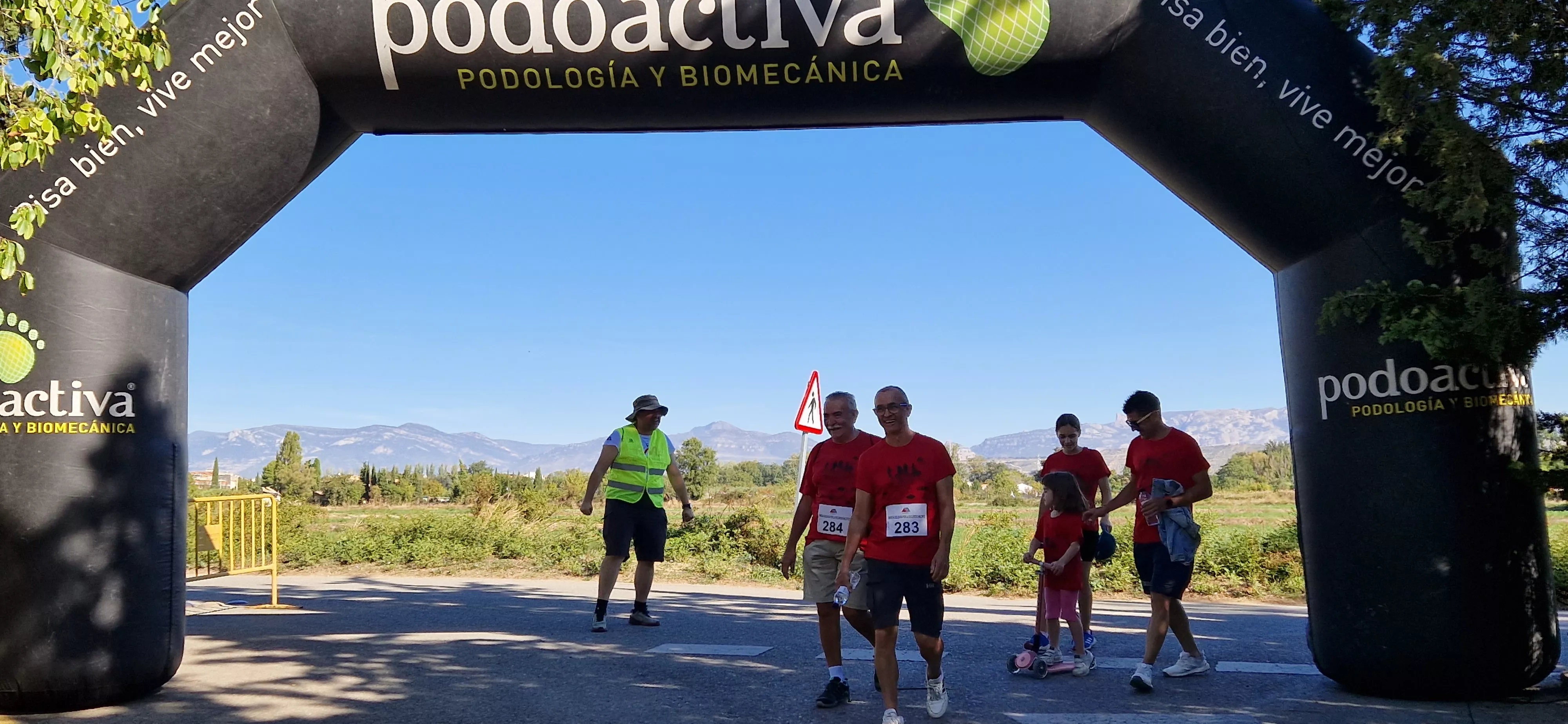 I Marcha por la Esclerosis Múltiple en Huesca. Foto Myriam Martínez 