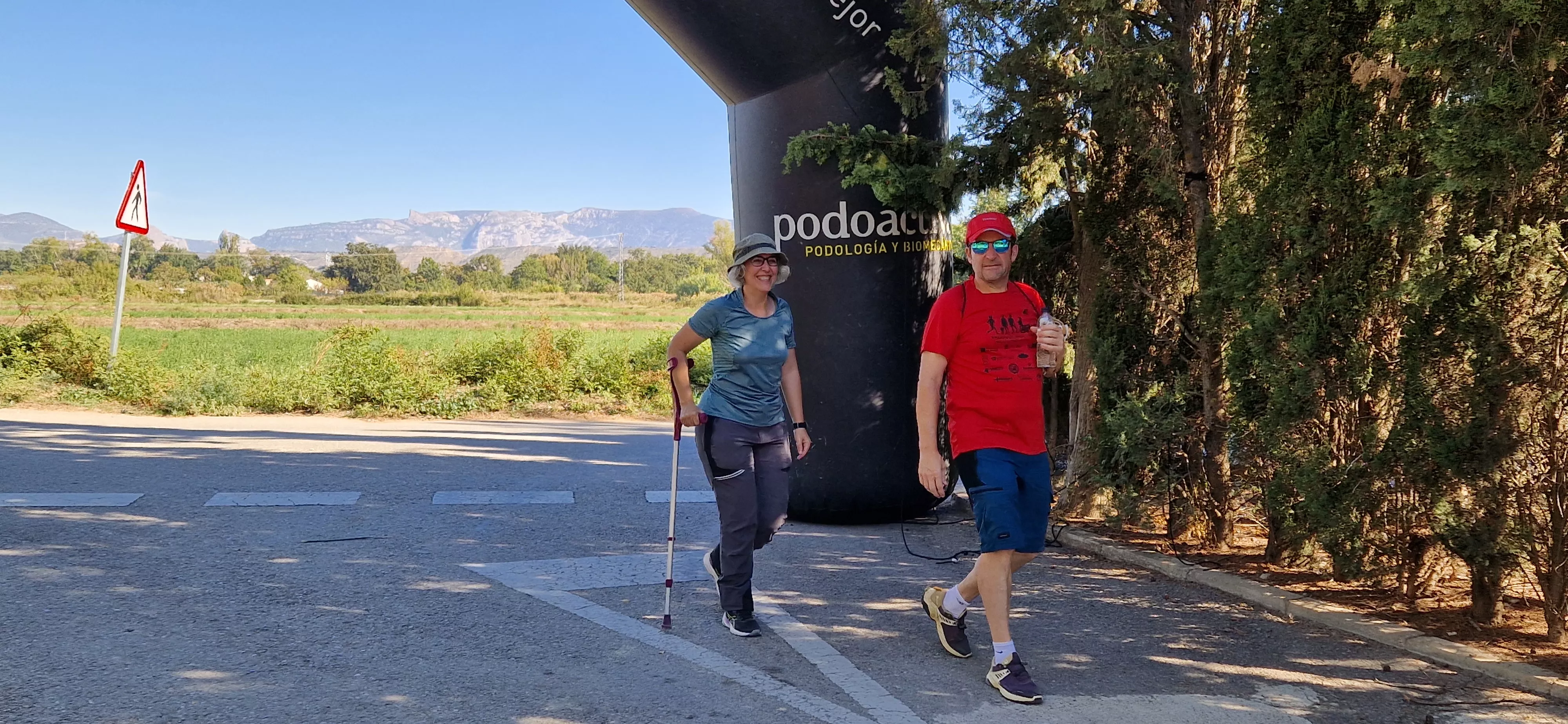 I Marcha por la Esclerosis Múltiple en Huesca. Foto Myriam Martínez 