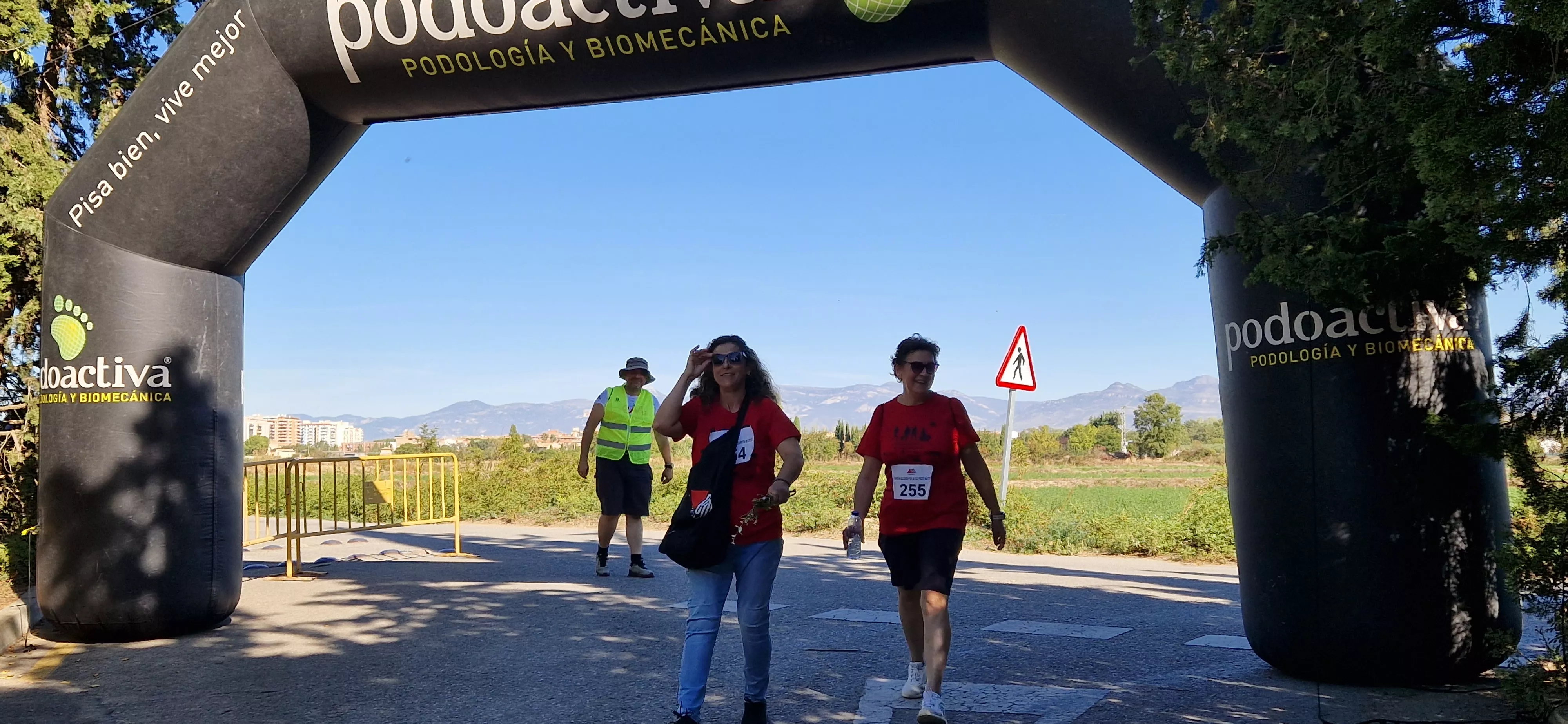 I Marcha por la Esclerosis Múltiple en Huesca. Foto Myriam Martínez 