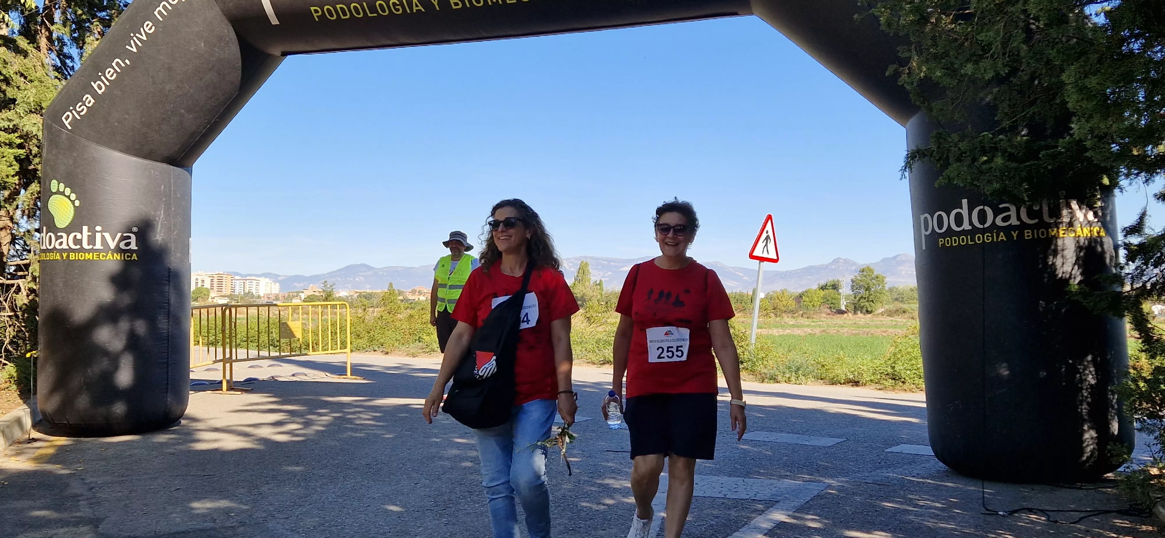 I Marcha por la Esclerosis Múltiple en Huesca. Foto Myriam Martínez 