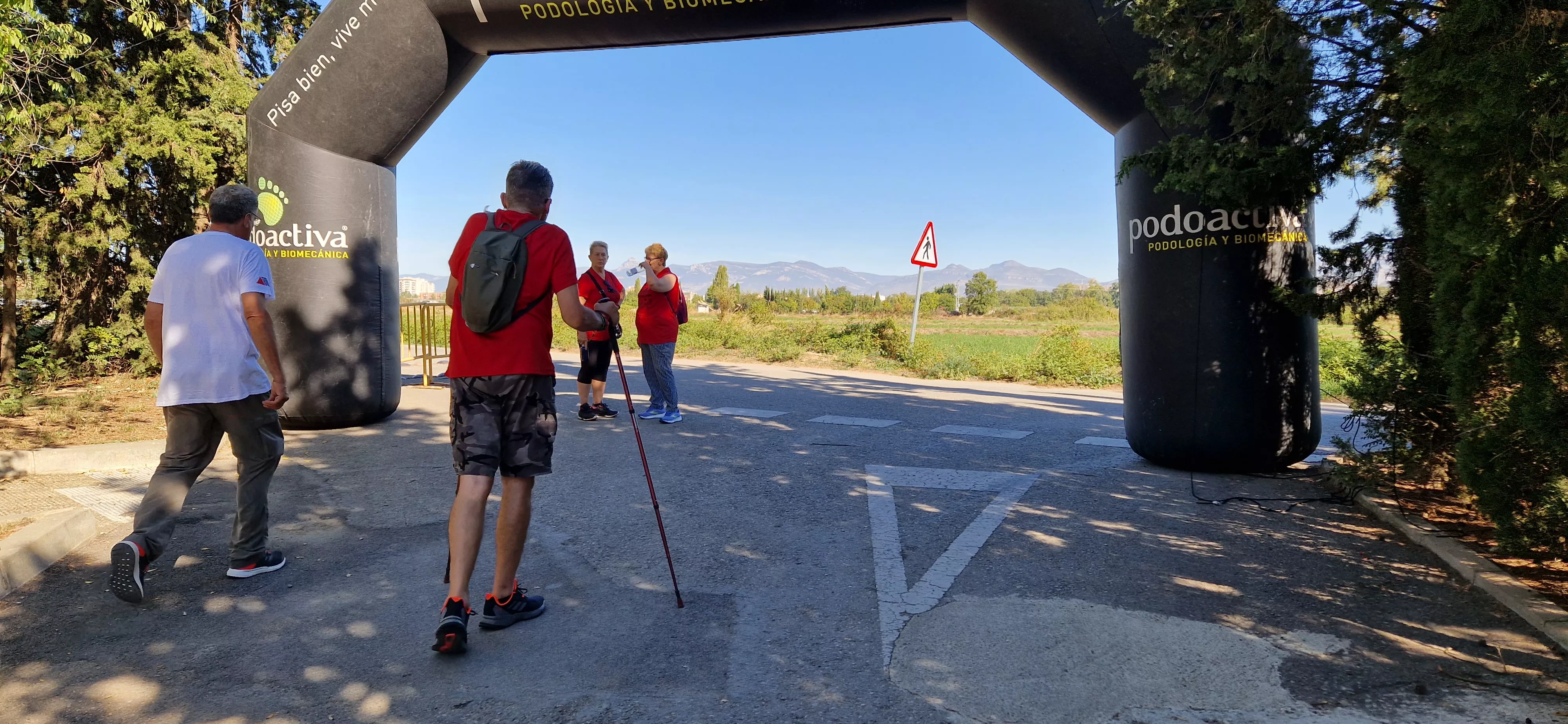 I Marcha por la Esclerosis Múltiple en Huesca. Foto Myriam Martínez 