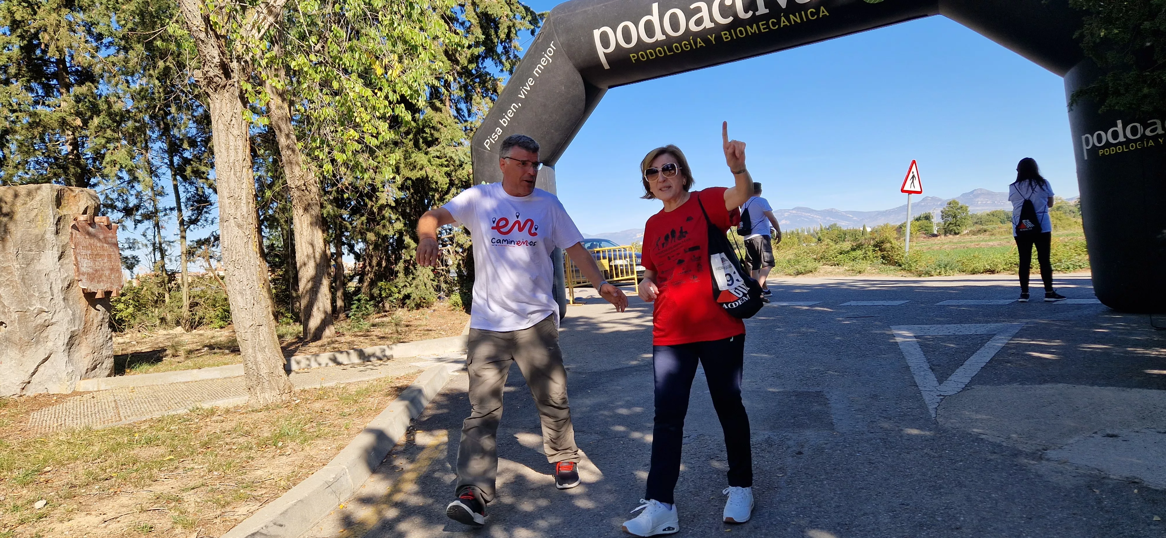 I Marcha por la Esclerosis Múltiple en Huesca. Foto Myriam Martínez 