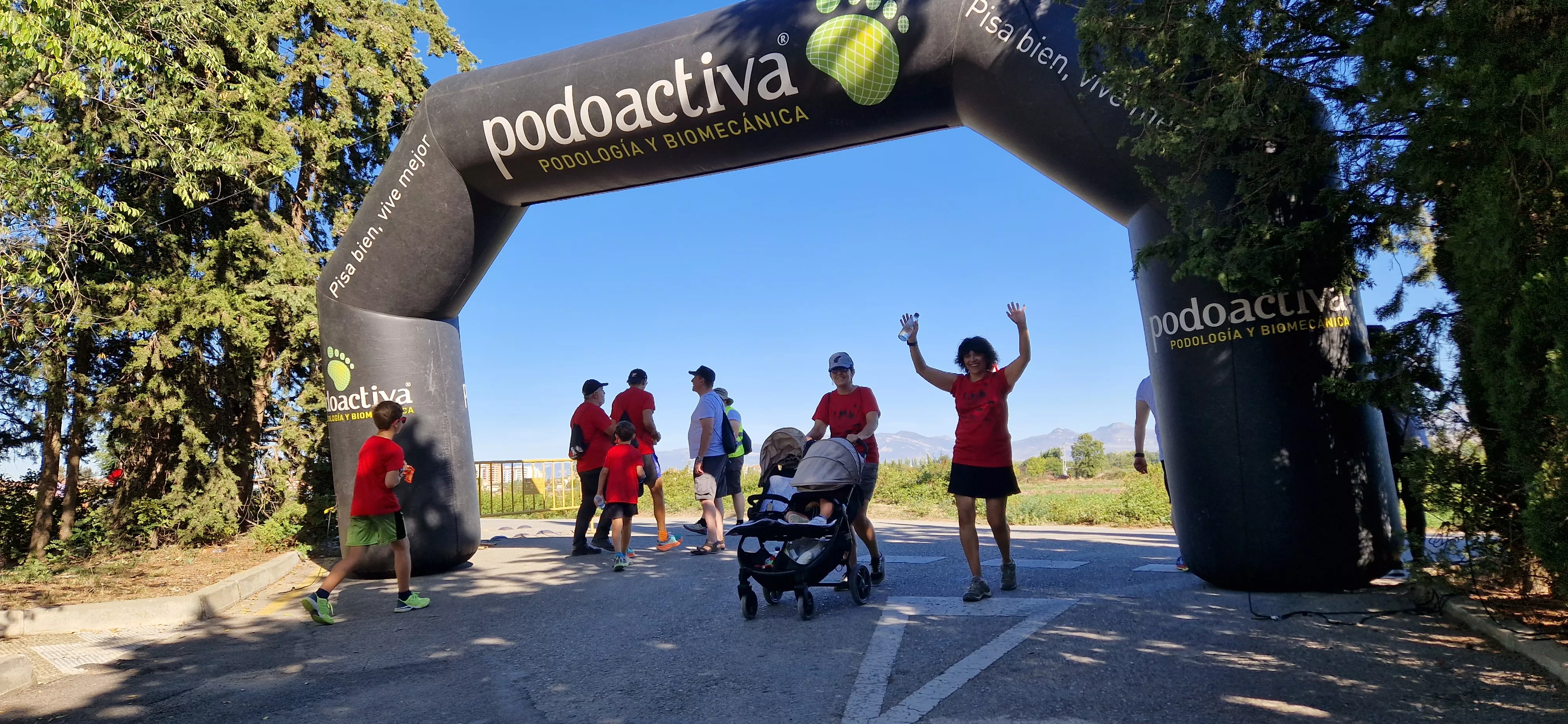 I Marcha por la Esclerosis Múltiple en Huesca. Foto Myriam Martínez 
