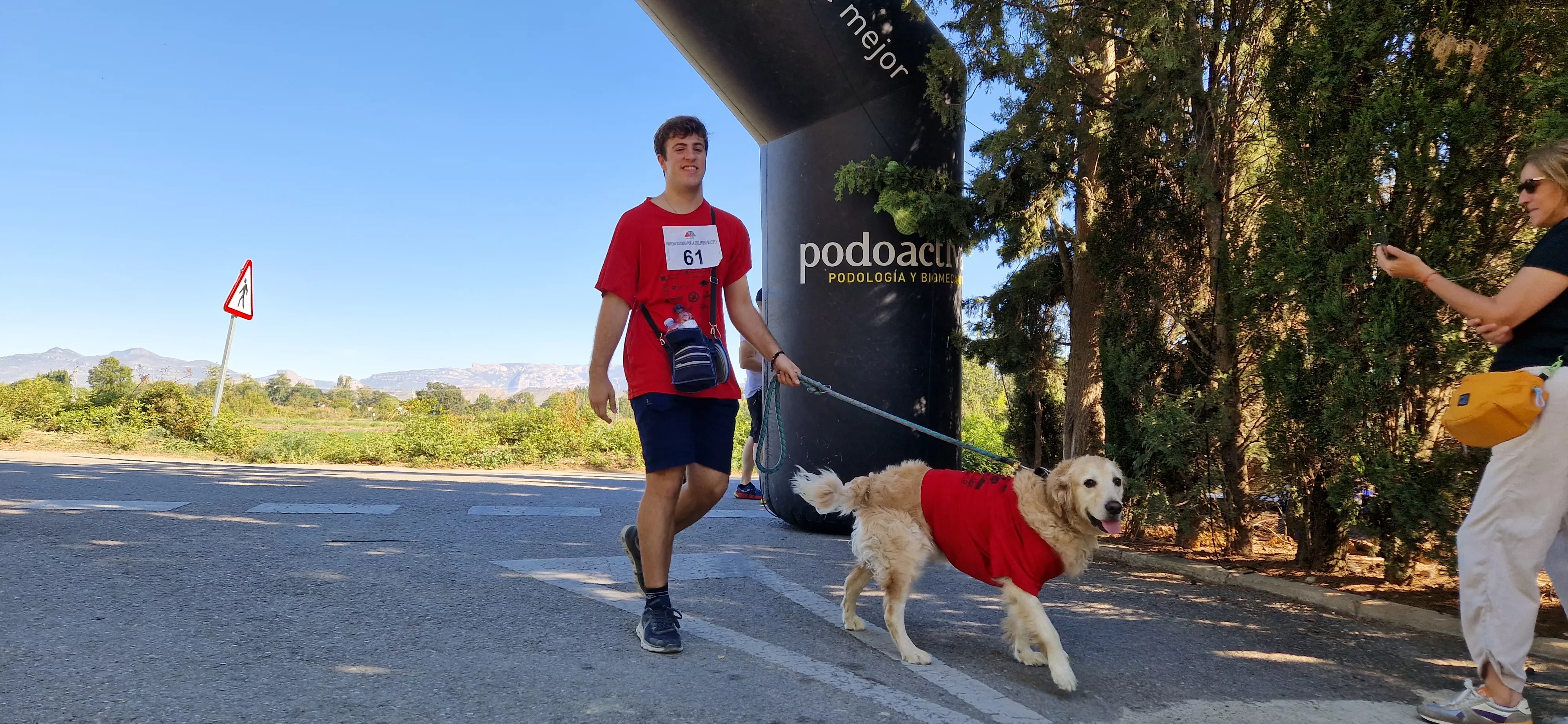 I Marcha por la Esclerosis Múltiple en Huesca. Foto Myriam Martínez 