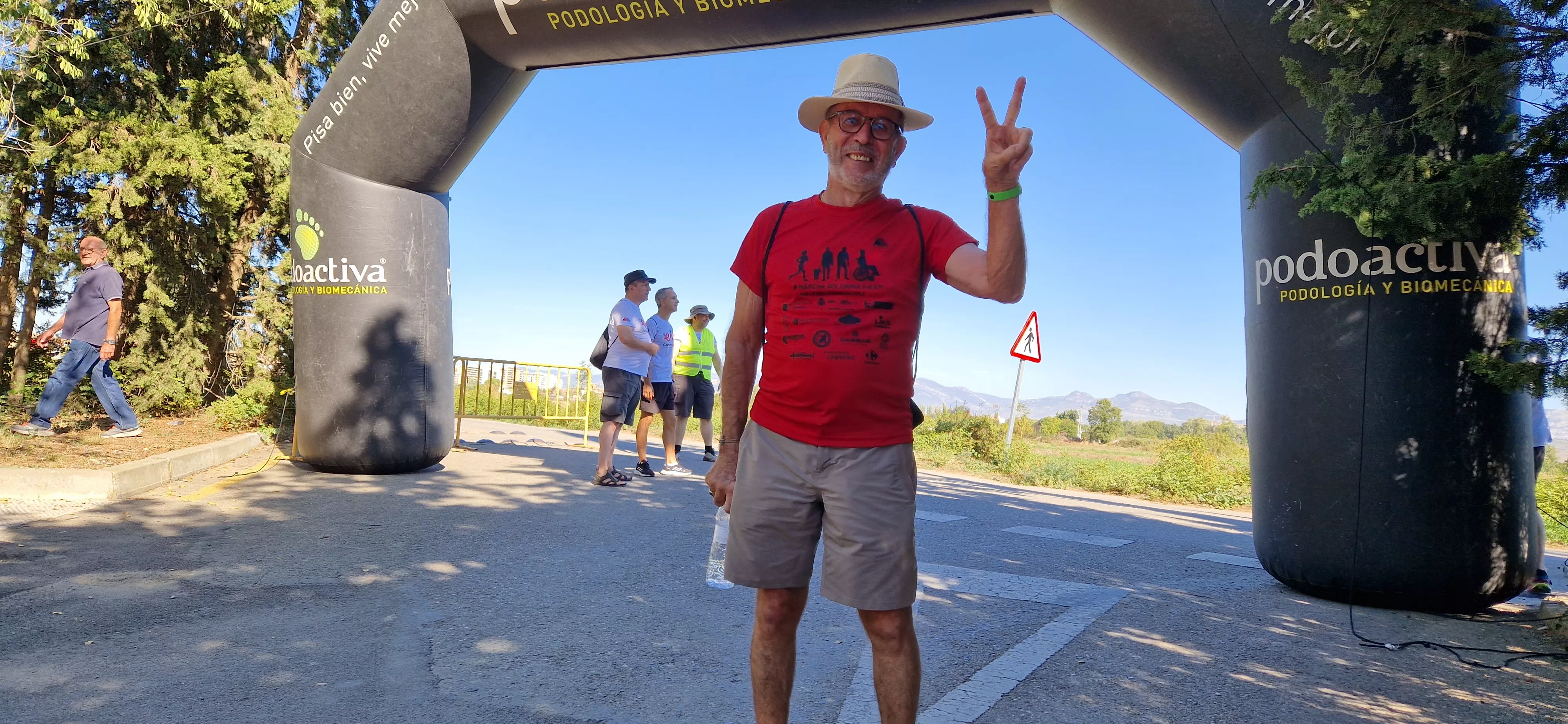 I Marcha por la Esclerosis Múltiple en Huesca. Foto Myriam Martínez 
