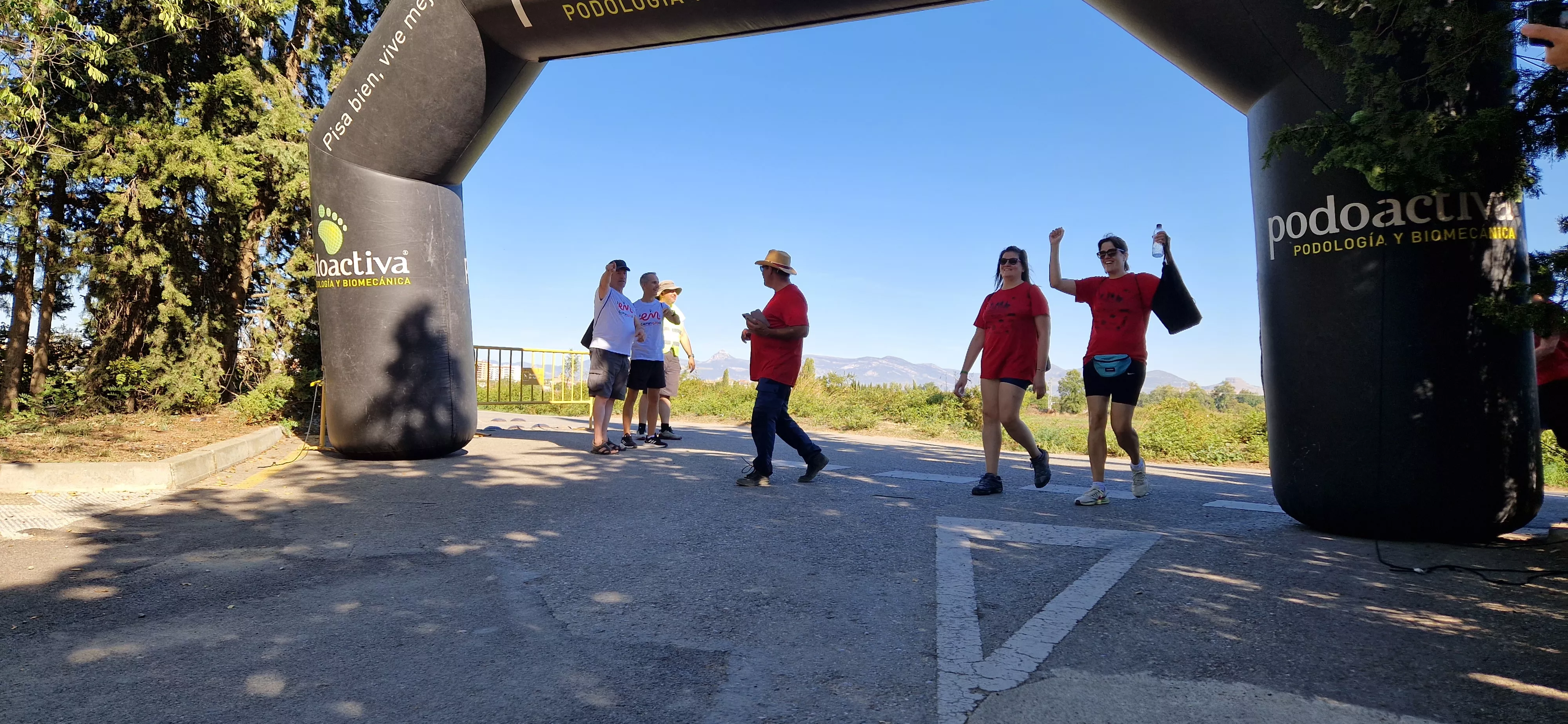 I Marcha por la Esclerosis Múltiple en Huesca. Foto Myriam Martínez 