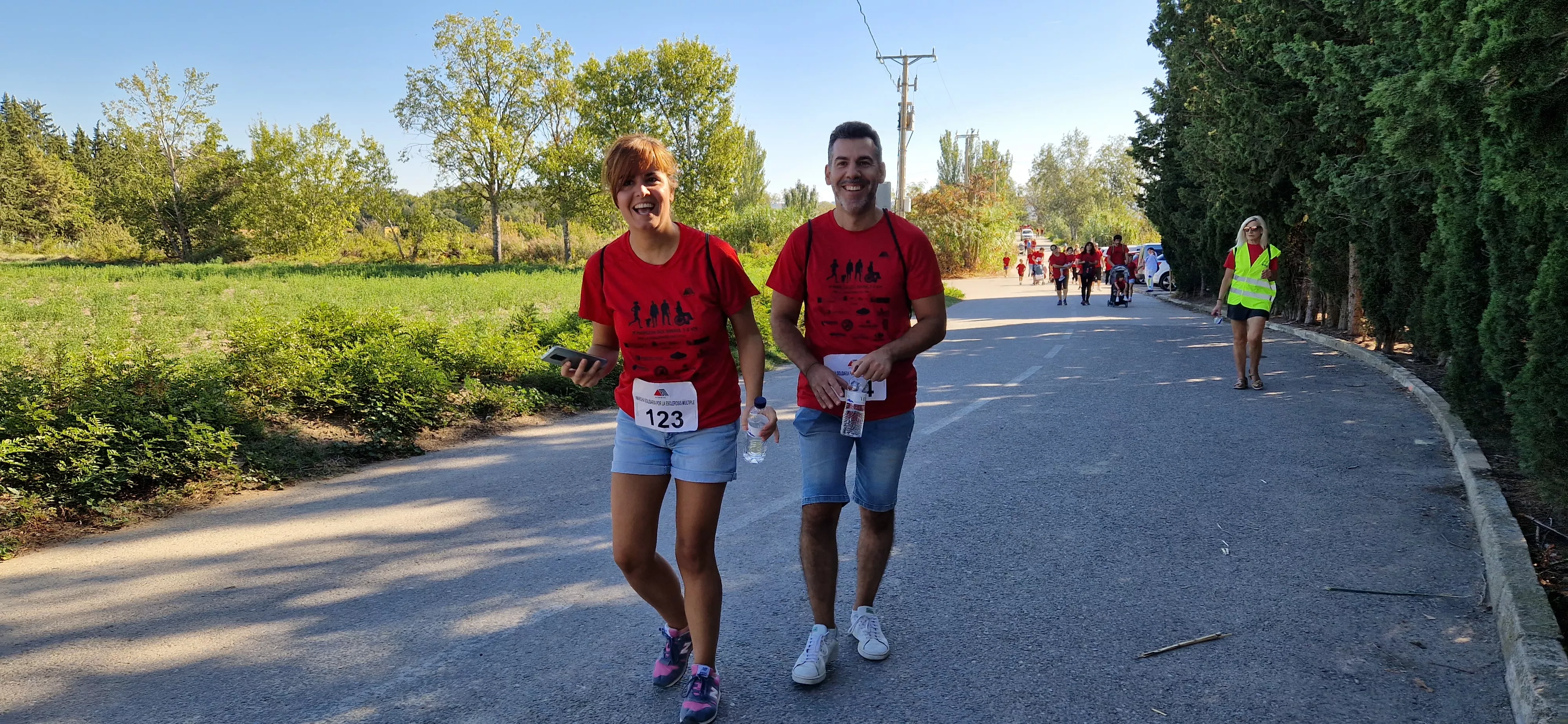 I Marcha por la Esclerosis Múltiple en Huesca. Foto Myriam Martínez 
