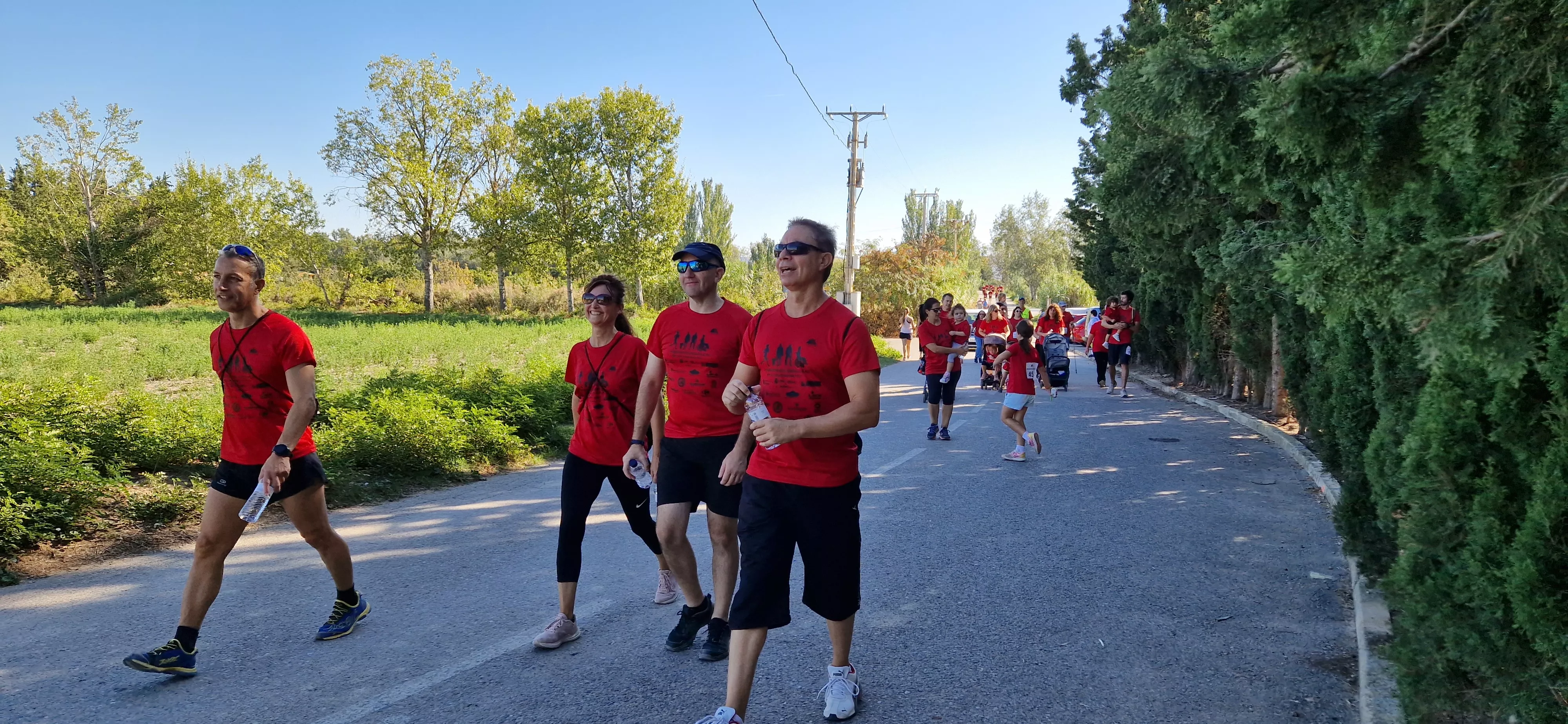 I Marcha por la Esclerosis Múltiple en Huesca. Foto Myriam Martínez 