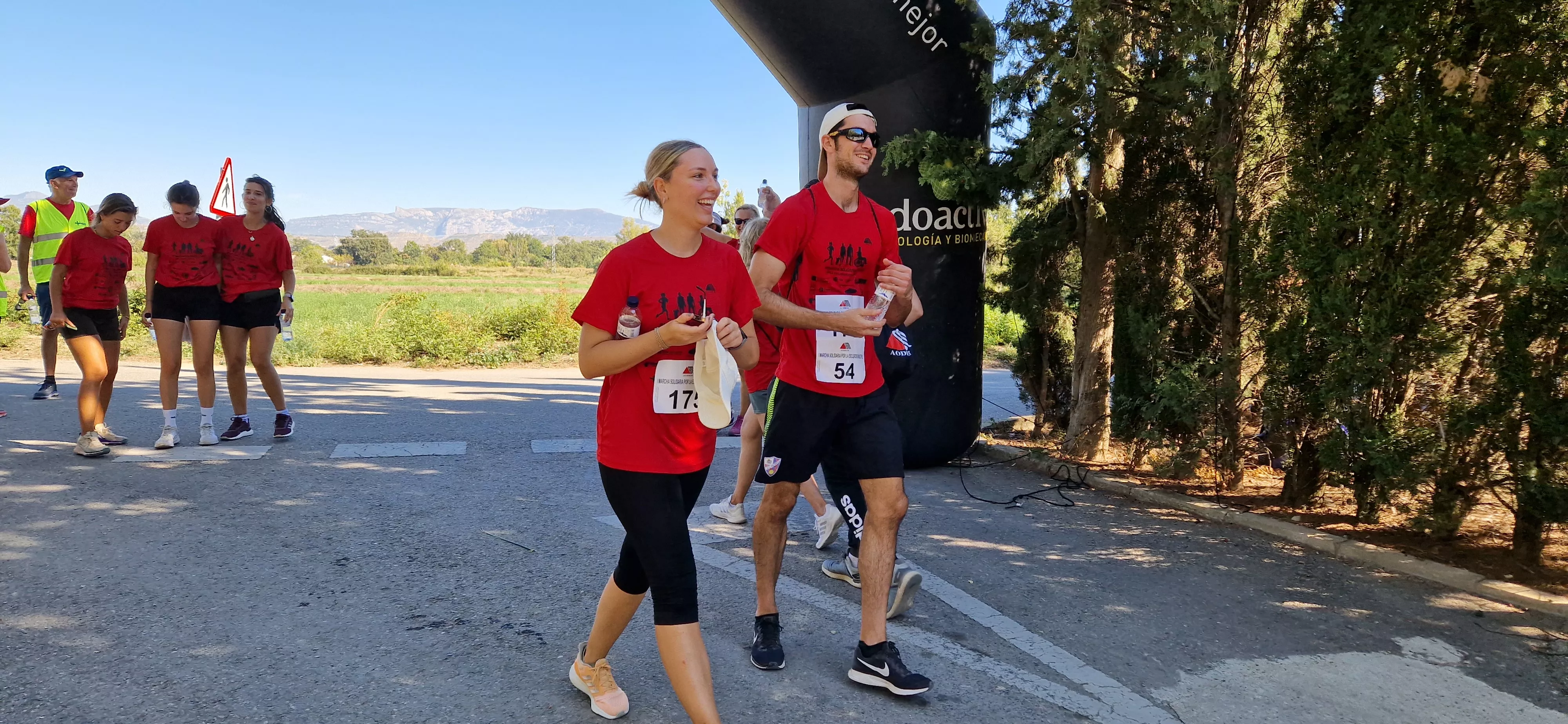 I Marcha por la Esclerosis Múltiple en Huesca. Foto Myriam Martínez 