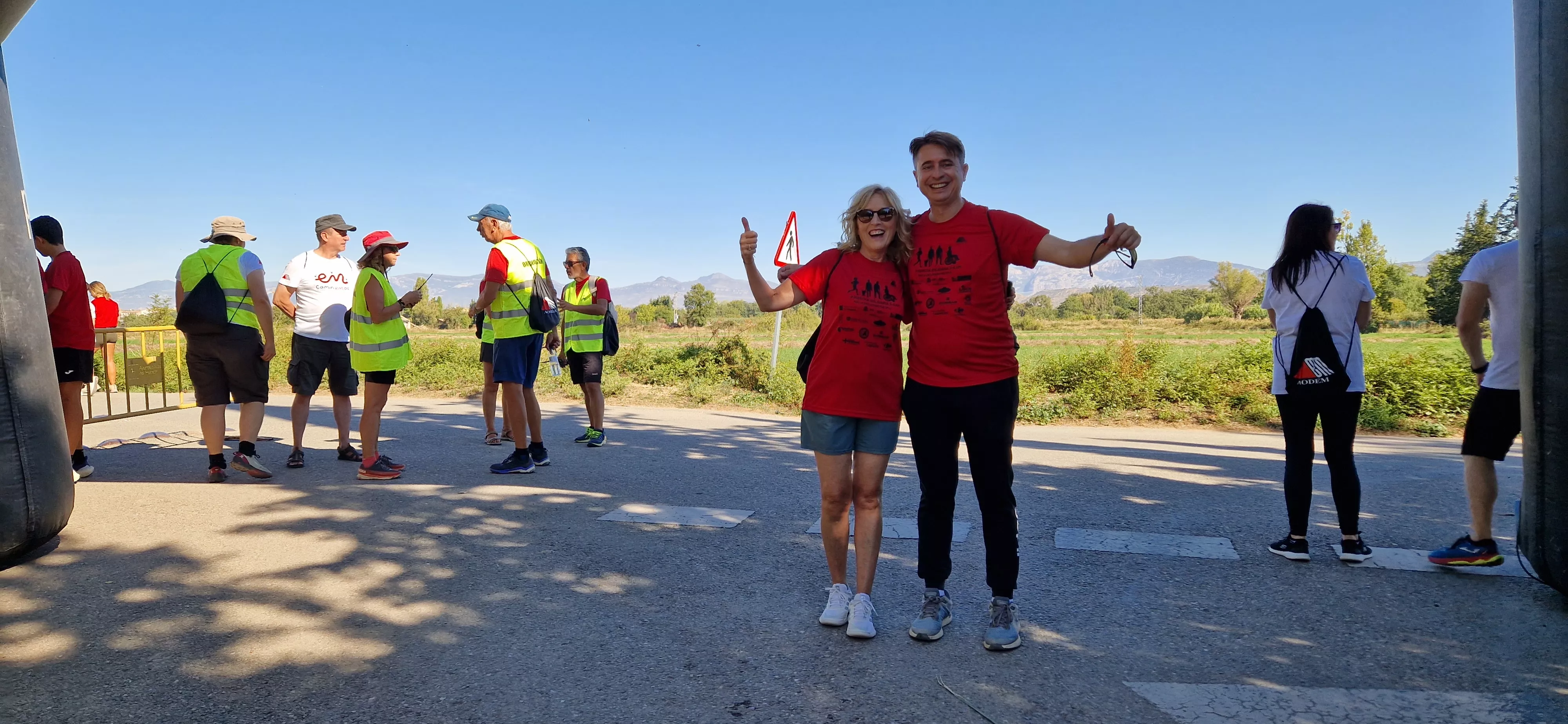 I Marcha por la Esclerosis Múltiple en Huesca. Foto Myriam Martínez 