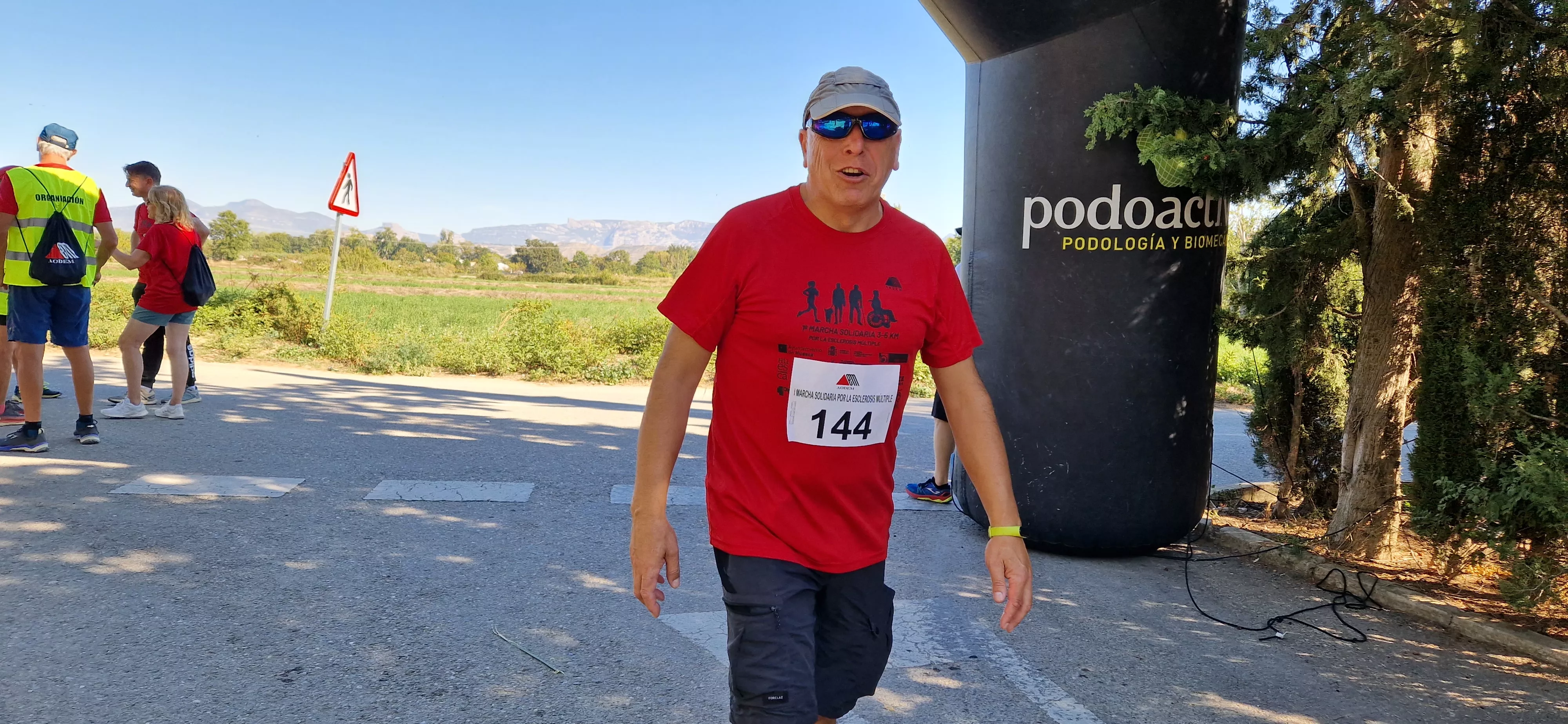 I Marcha por la Esclerosis Múltiple en Huesca. Foto Myriam Martínez 