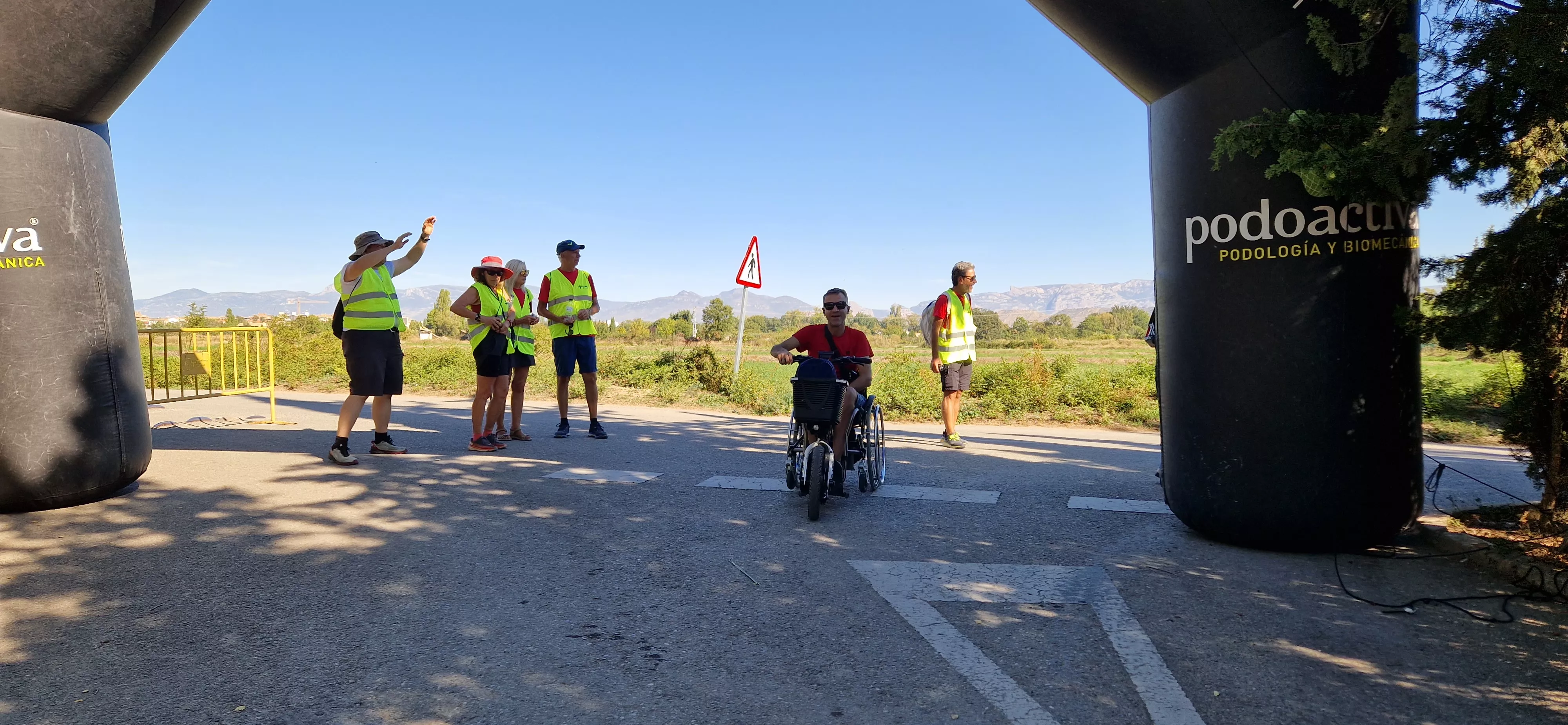 I Marcha por la Esclerosis Múltiple en Huesca. Foto Myriam Martínez 