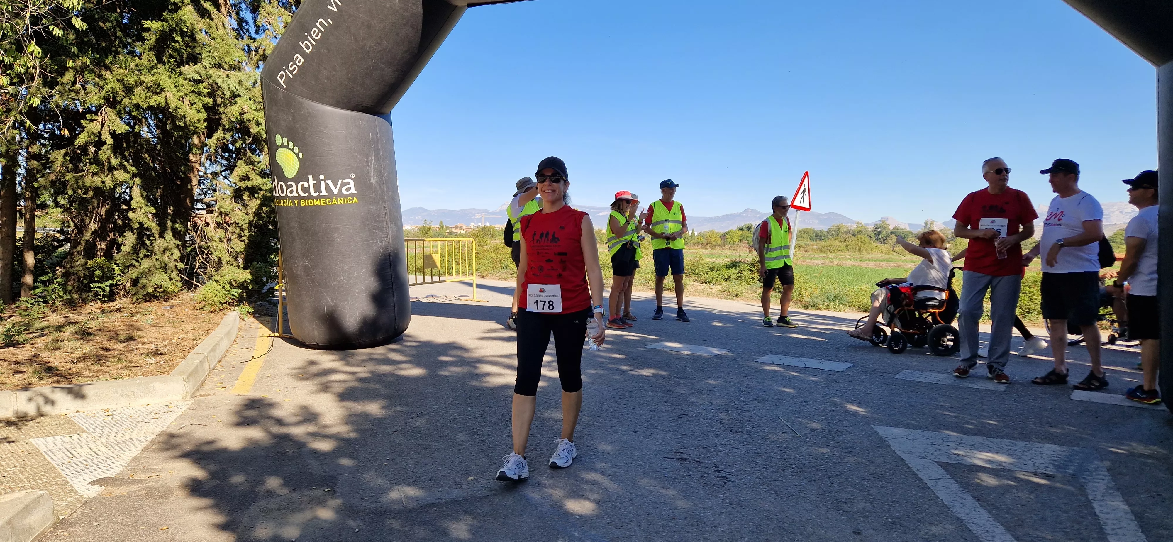 I Marcha por la Esclerosis Múltiple en Huesca. Foto Myriam Martínez 