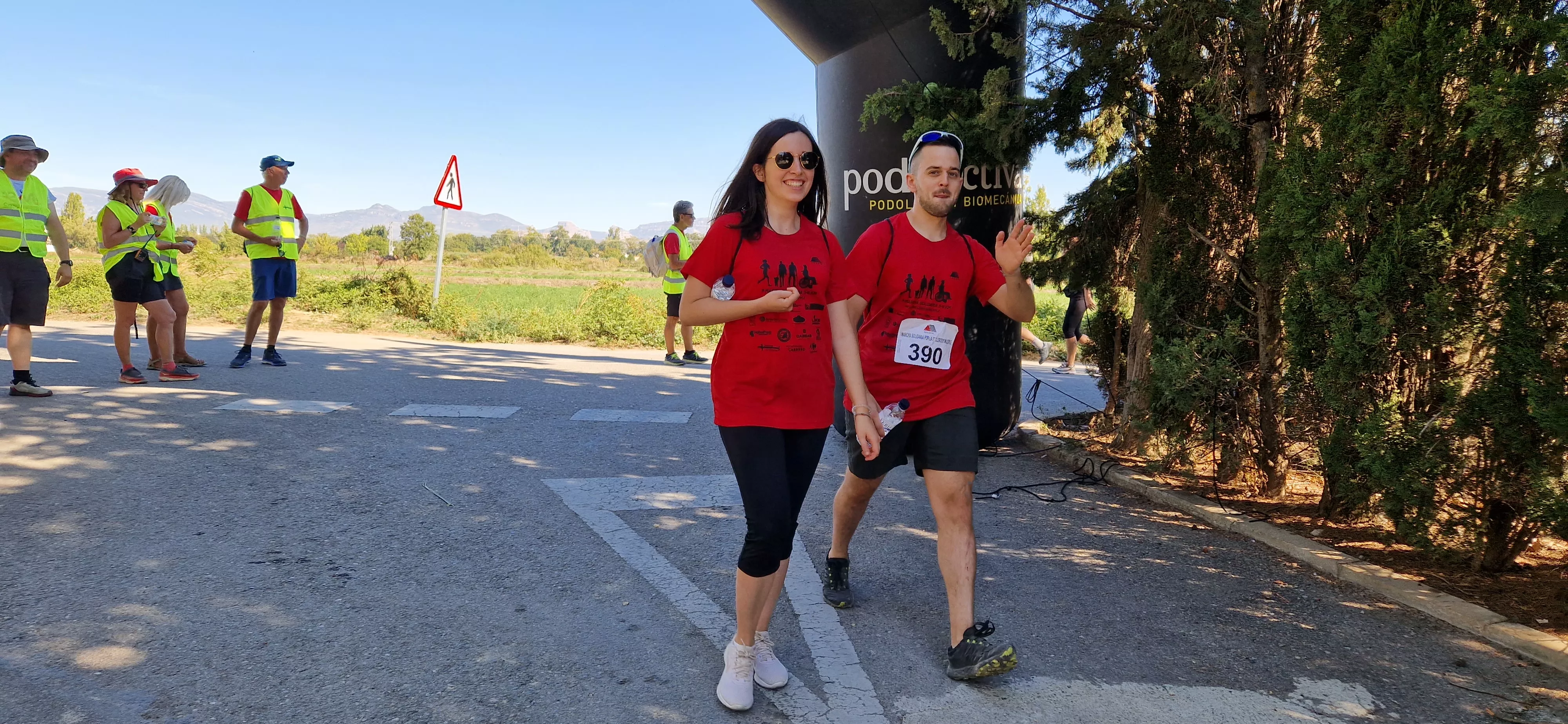 I Marcha por la Esclerosis Múltiple en Huesca. Foto Myriam Martínez 