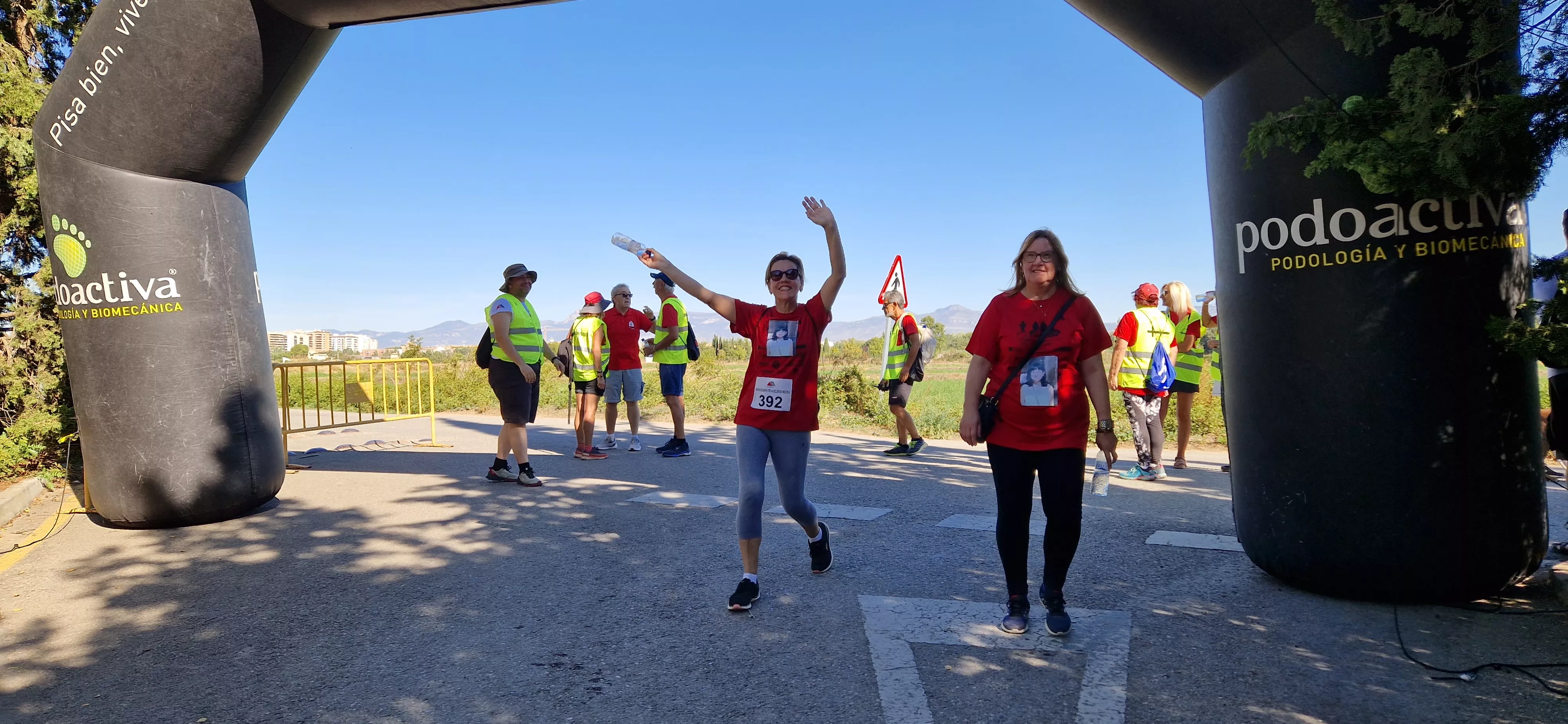Marcha por la Esclerosis Múltiple en Huesca. Foto Myriam Martínez