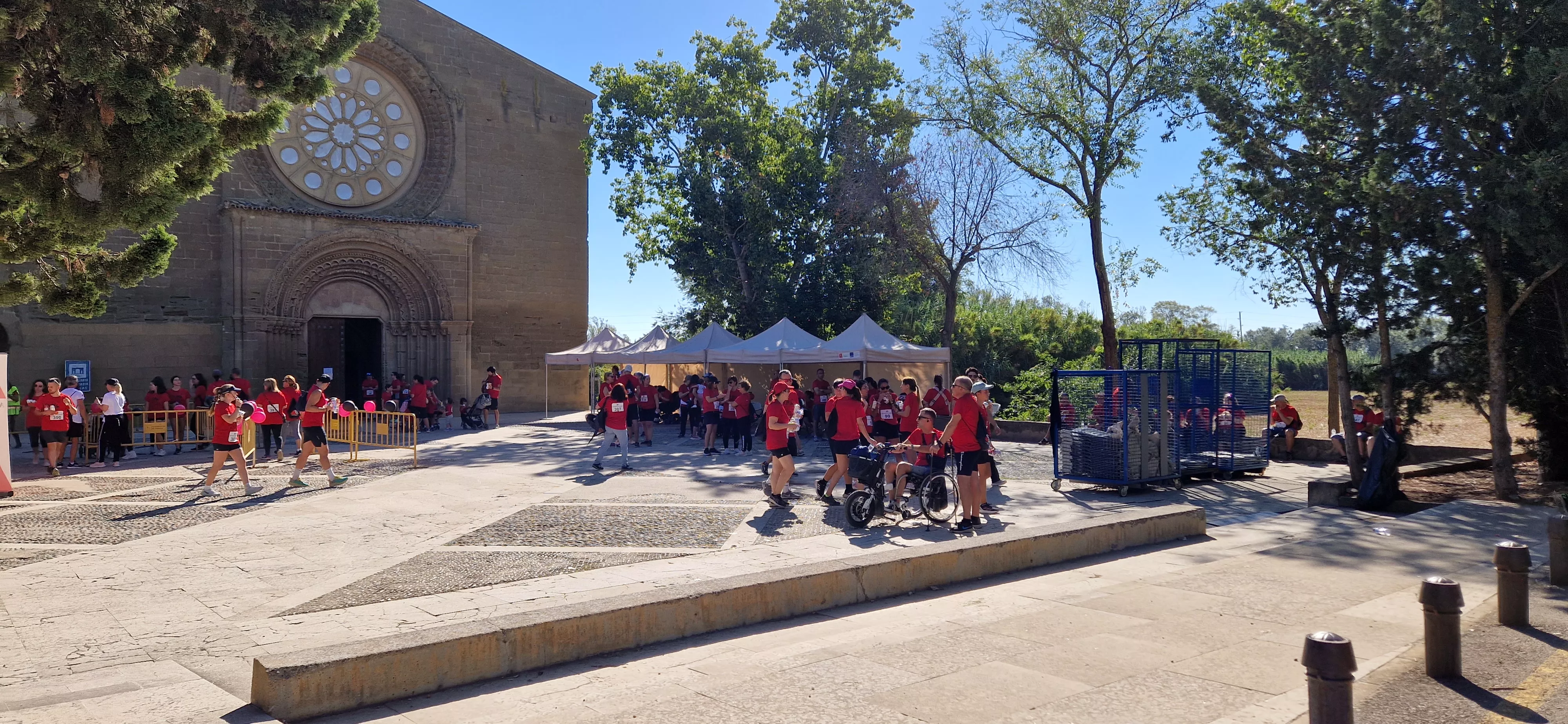 I Marcha por la Esclerosis Múltiple en Huesca. Foto Myriam Martínez 