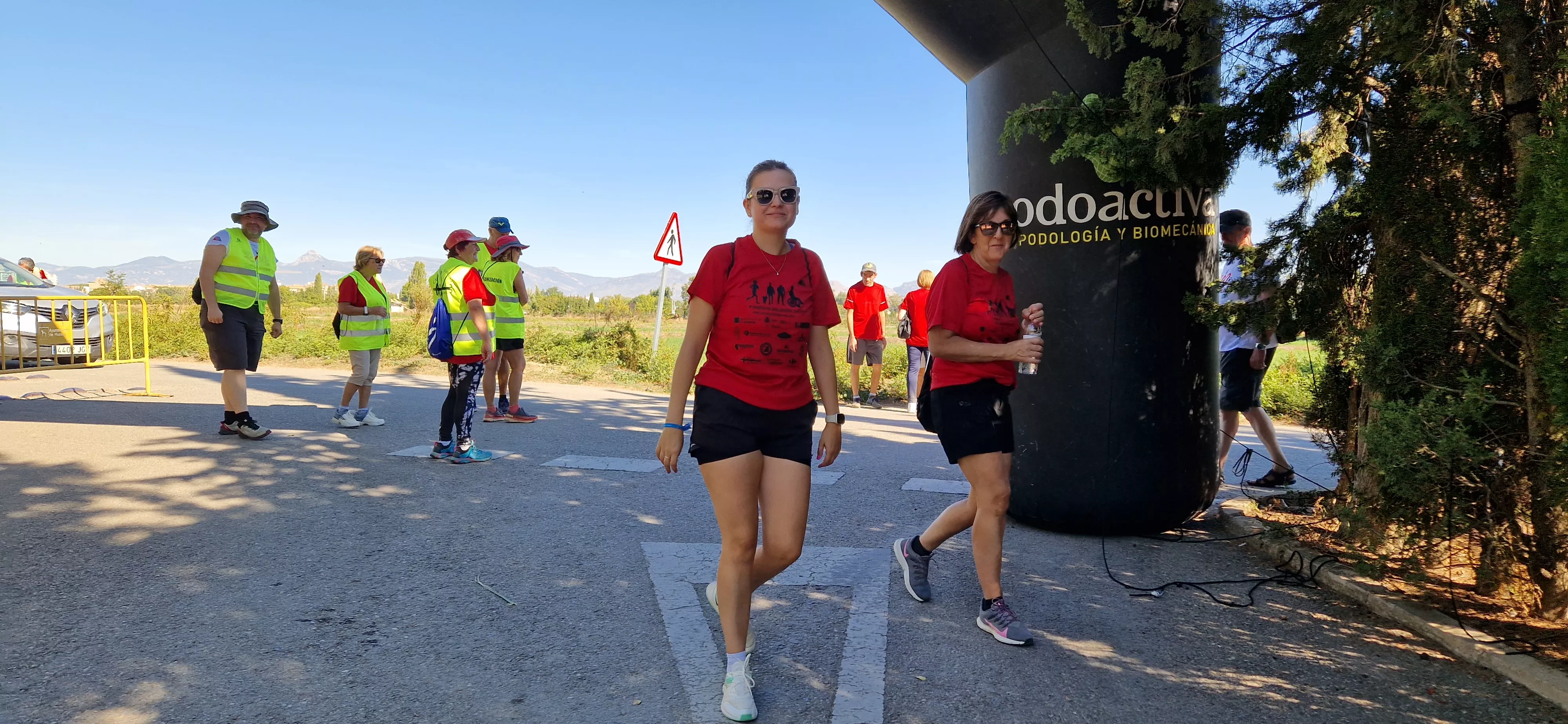 I Marcha por la Esclerosis Múltiple en Huesca. Foto Myriam Martínez 