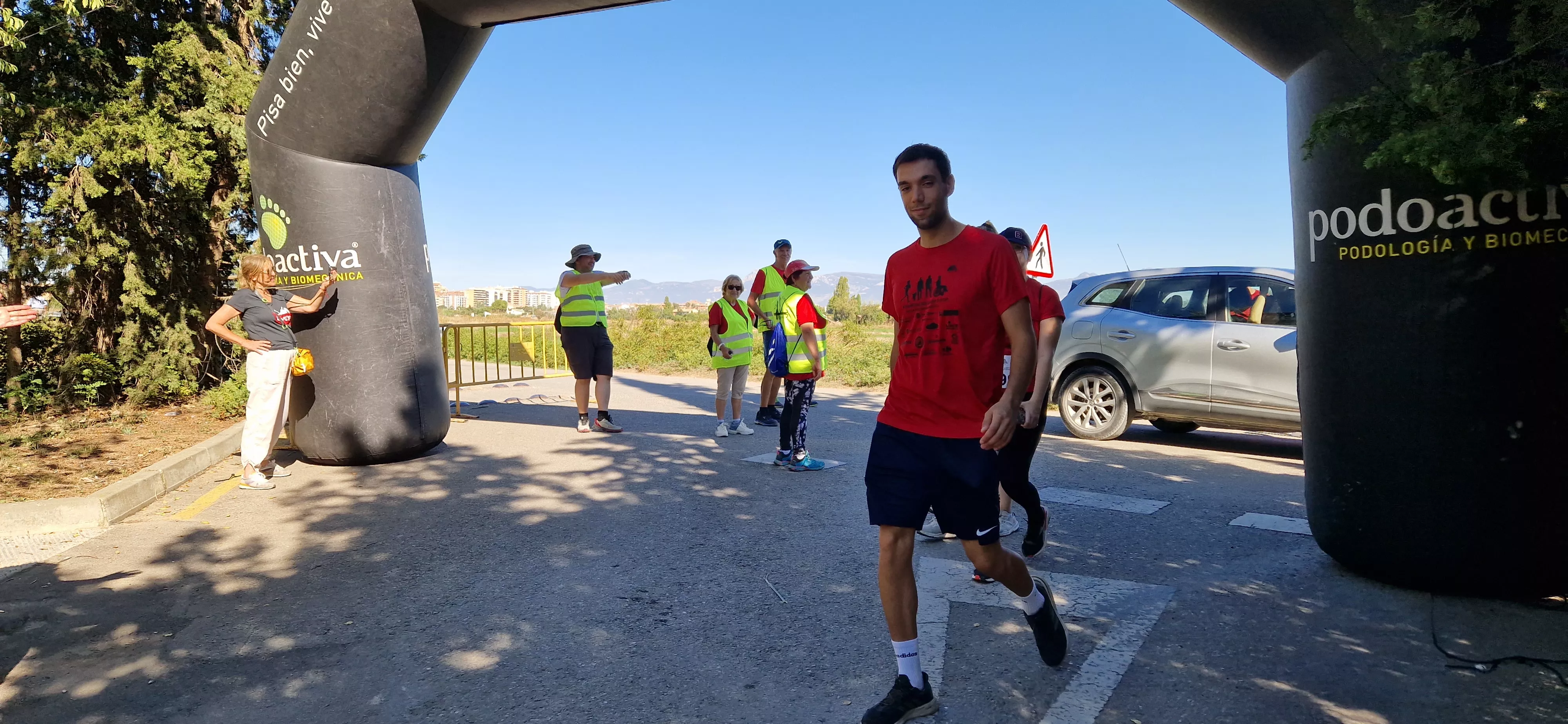 I Marcha por la Esclerosis Múltiple en Huesca. Foto Myriam Martínez 
