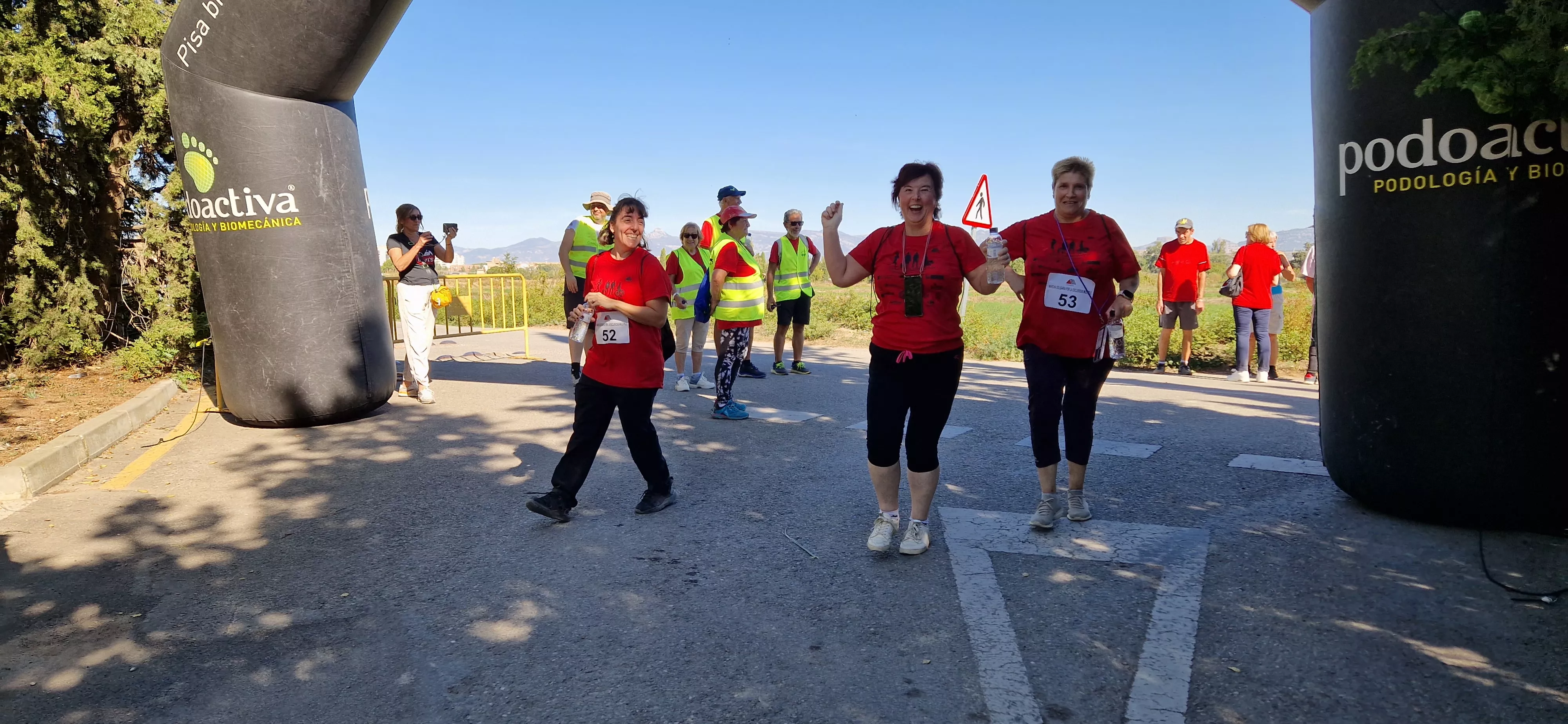 I Marcha por la Esclerosis Múltiple en Huesca. Foto Myriam Martínez 
