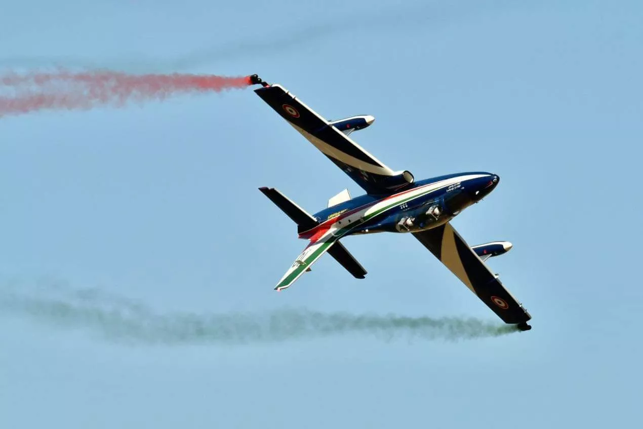 Exhibición de aeromodelismo en Igriés. Foto Club Aeromodelismo Osca